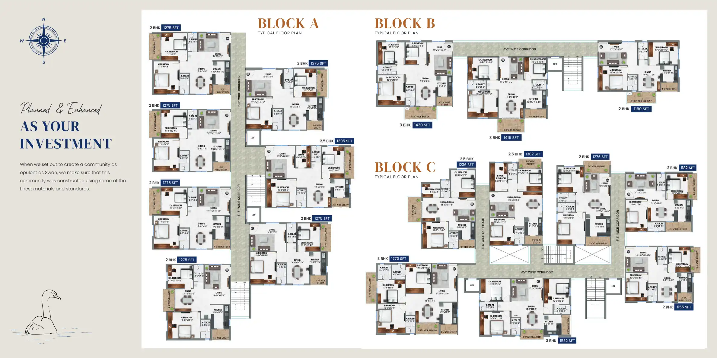 Annes Fortunegreenhome Swan Floor Plans & Layout