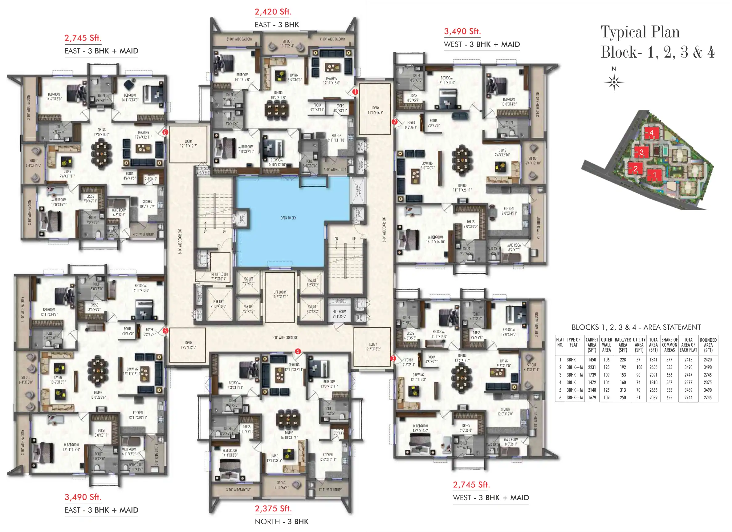 Western Springs Floor Plans & Layout