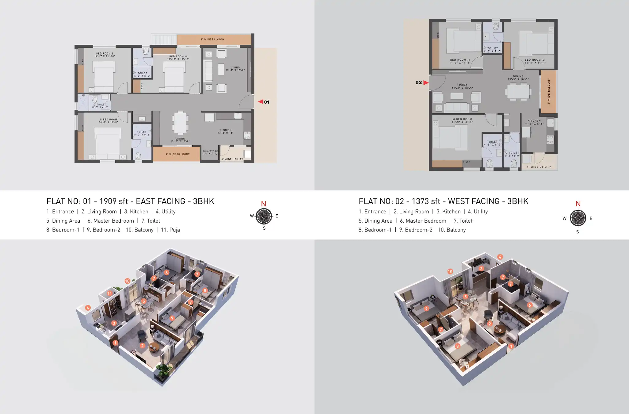Jadeone Floor Plans & Layout