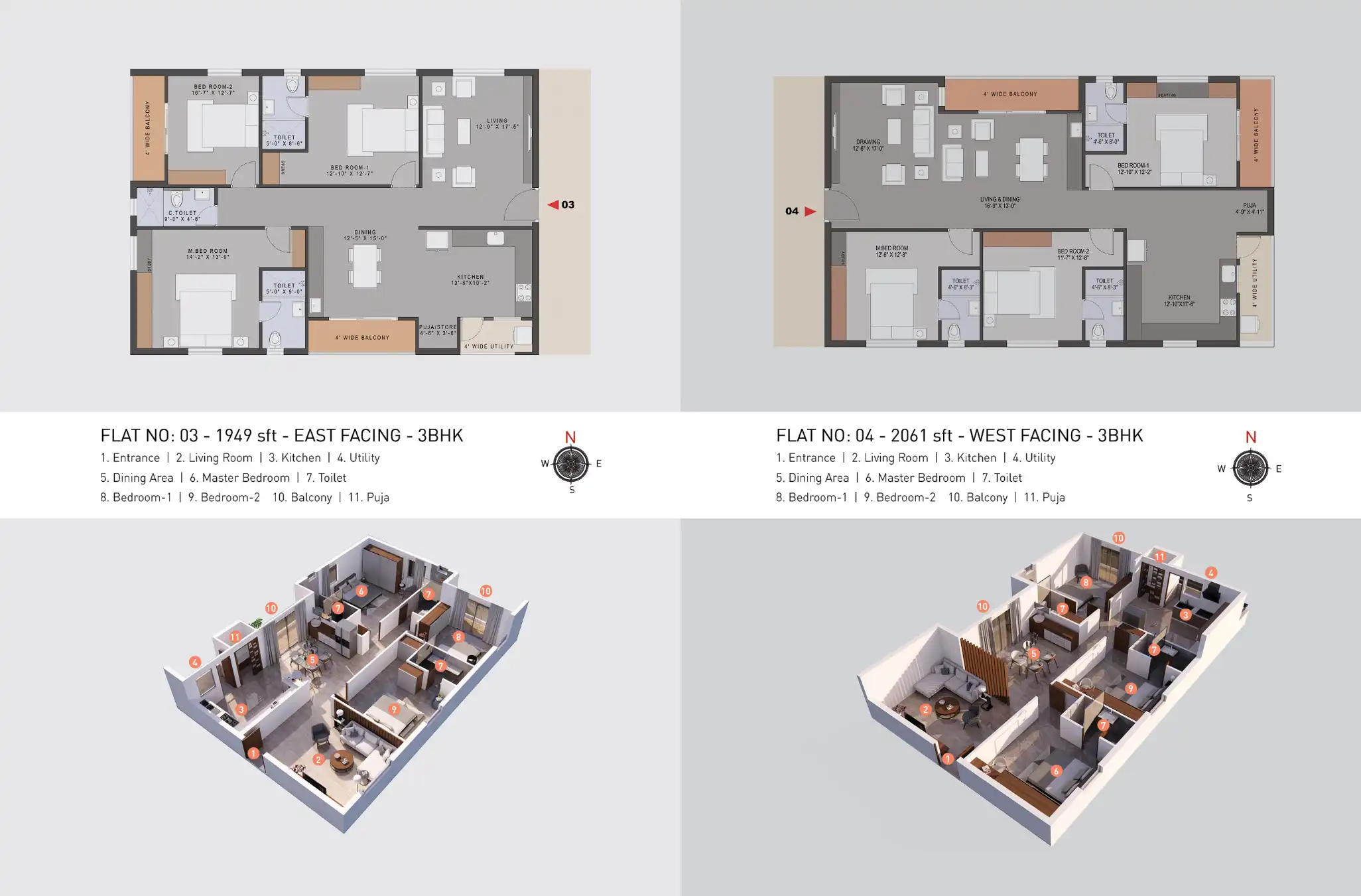 Jadeone Floor Plans & Layout