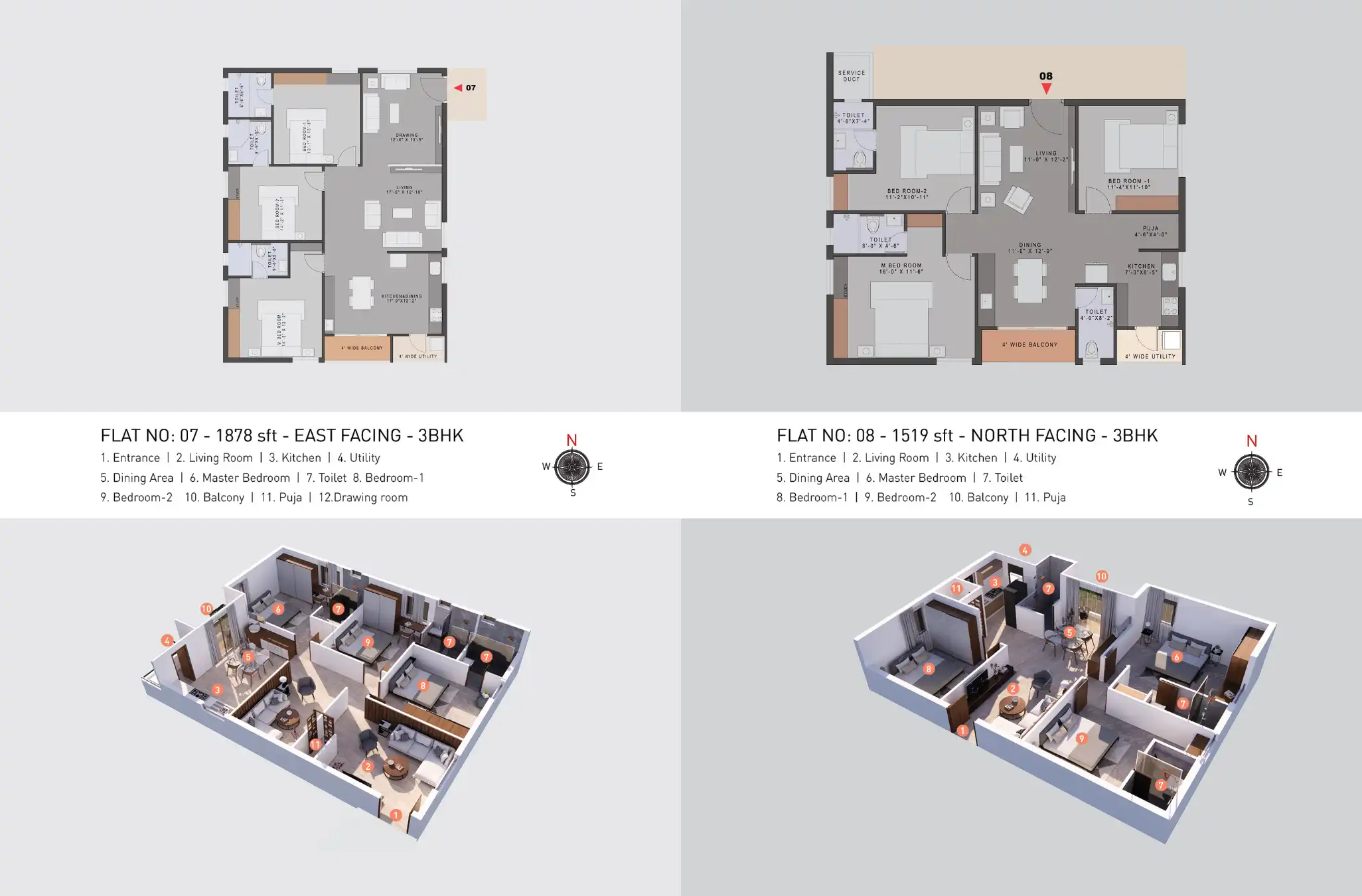 Jadeone Floor Plans & Layout