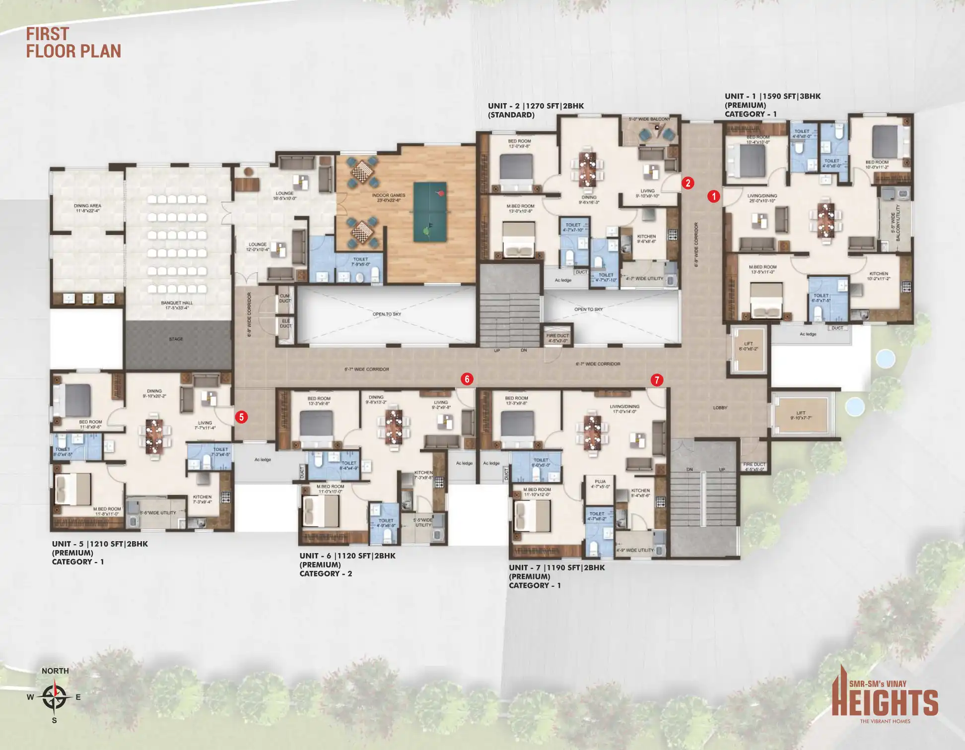 Vinay Avenue Floor Plans & Layout