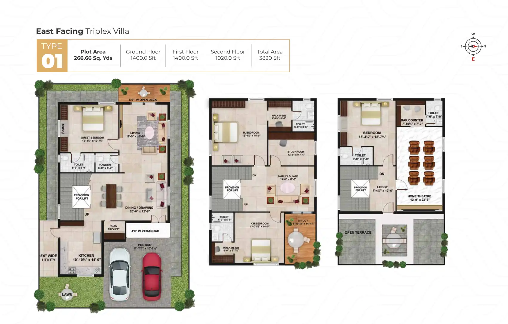Apr Praveens Hillside Floor Plans & Layout