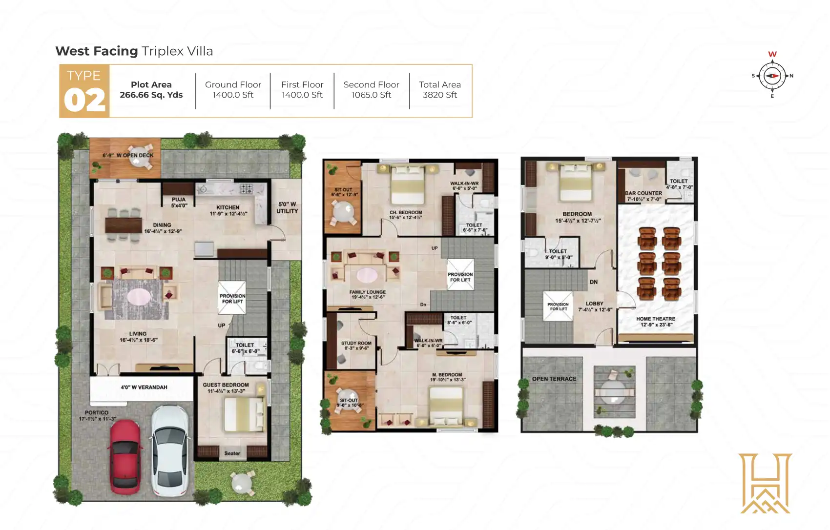 Apr Praveens Hillside Floor Plans & Layout