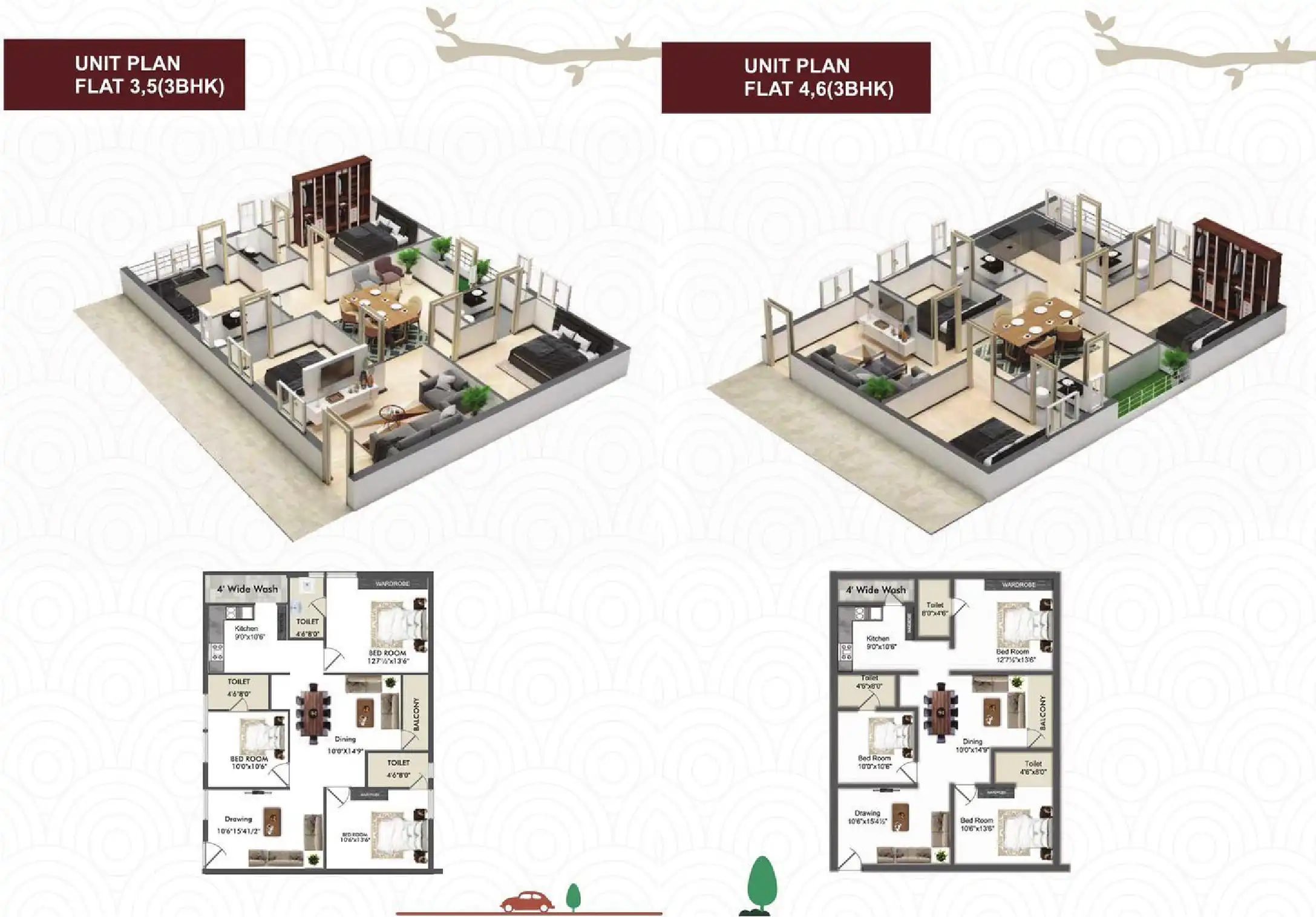 Navya Trinity Floor Plans & Layout