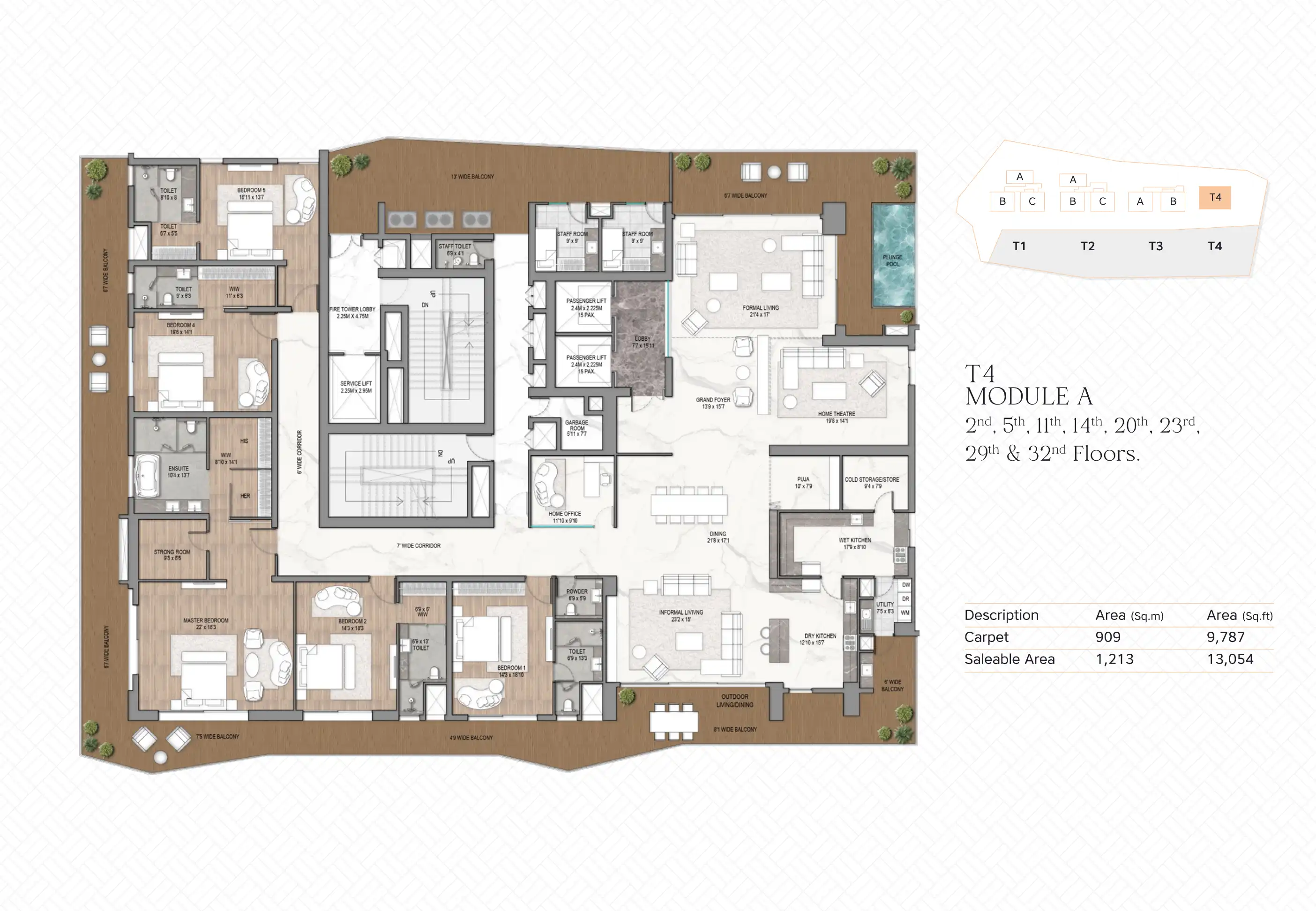 Sri Aditya Vantage Floor Plans & Layout