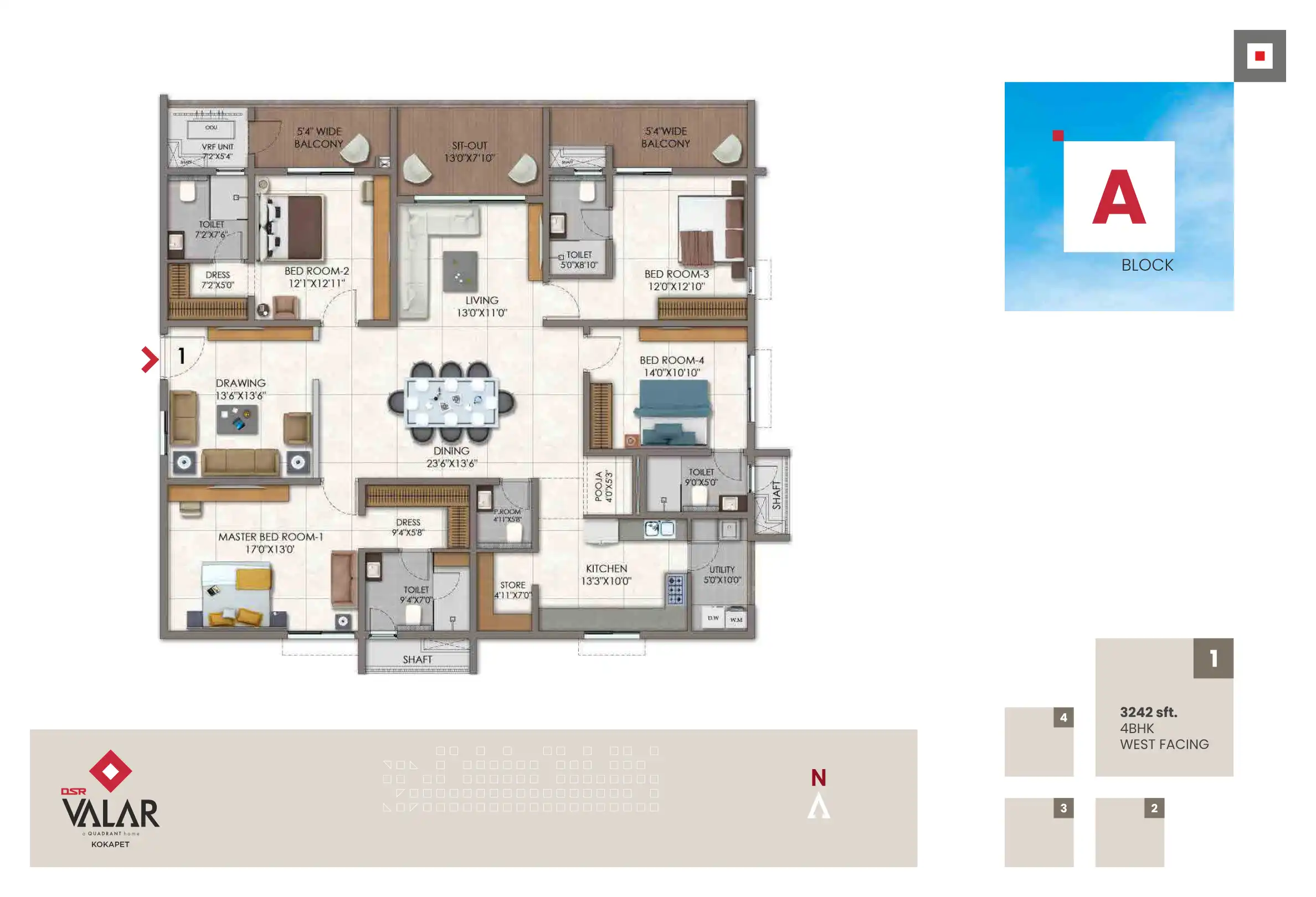 Dsr Valar Floor Plans & Layout