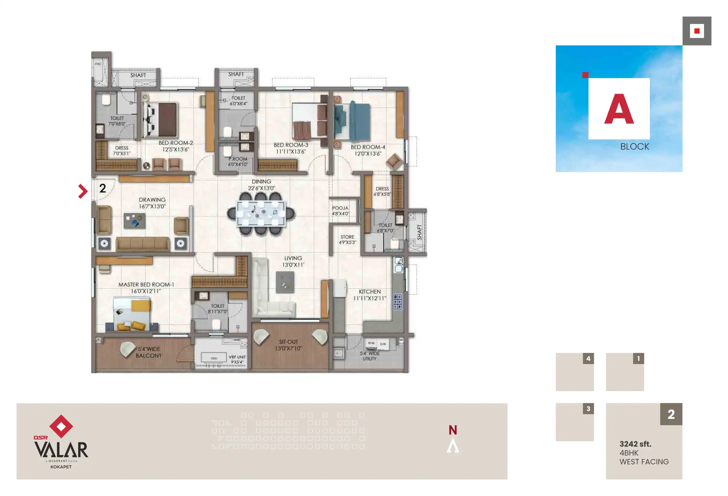 Dsr Valar Floor Plans & Layout