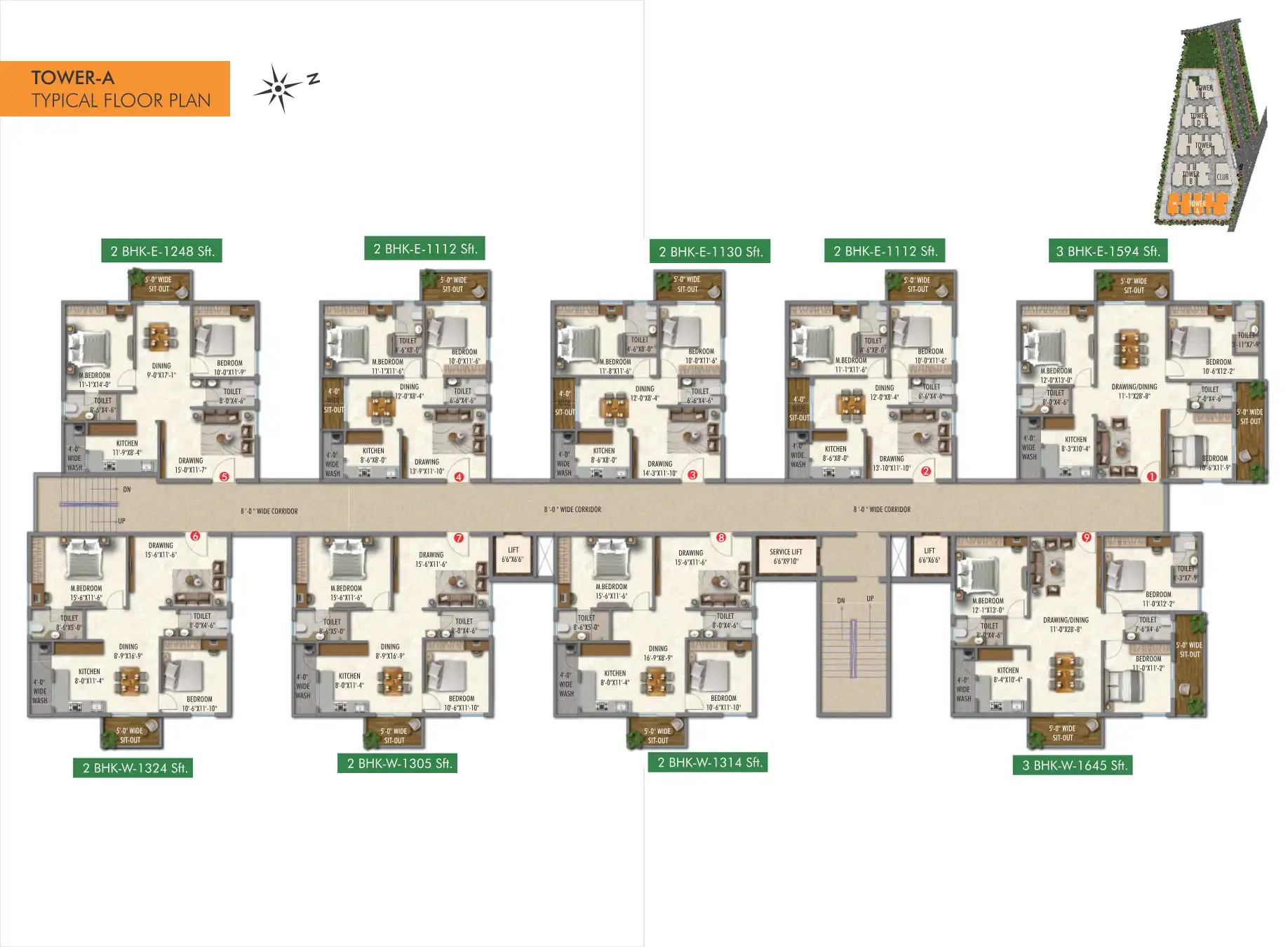 Arkala Life Floor Plans & Layout