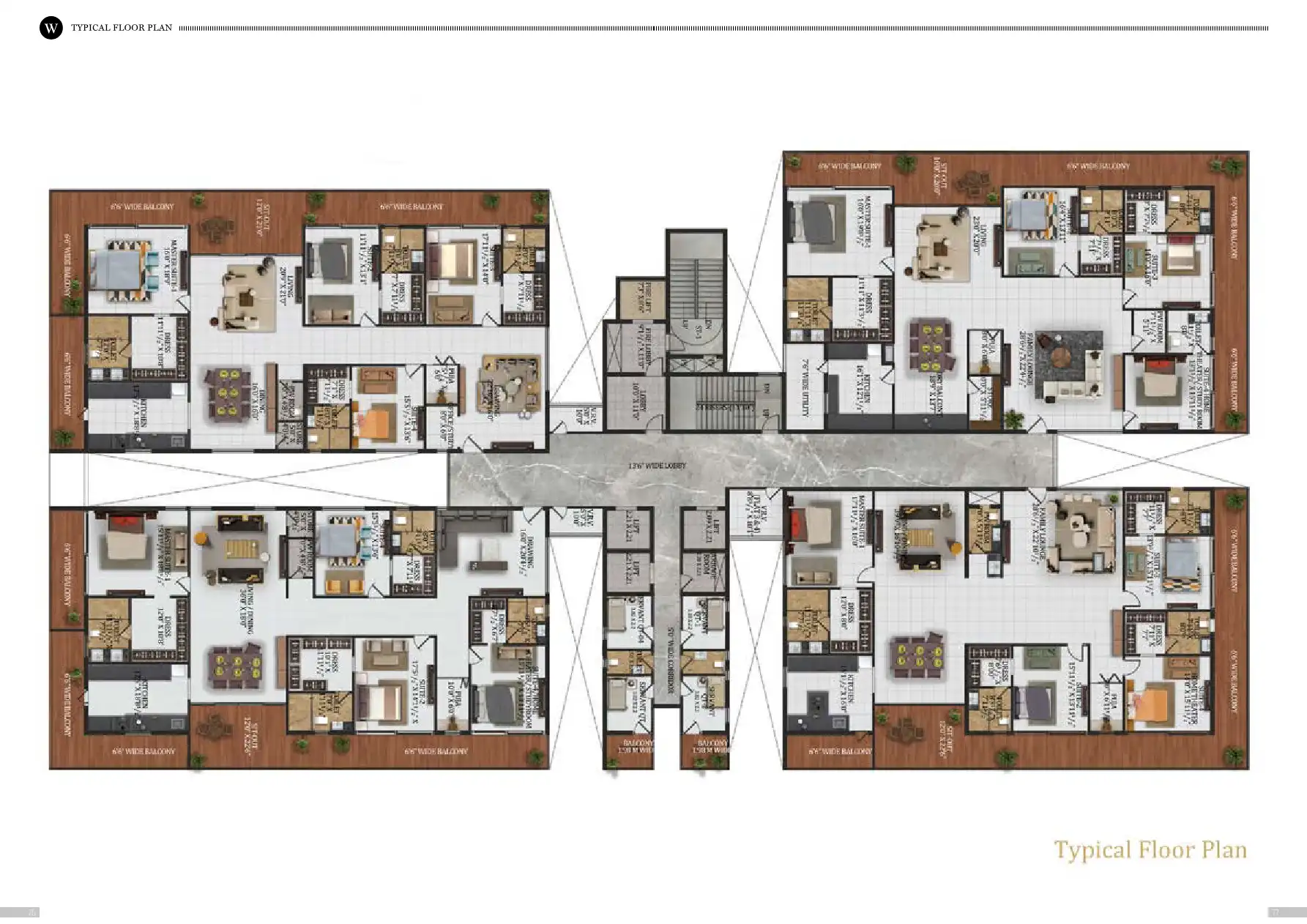 Golden Empire Block Floor Plans & Layout