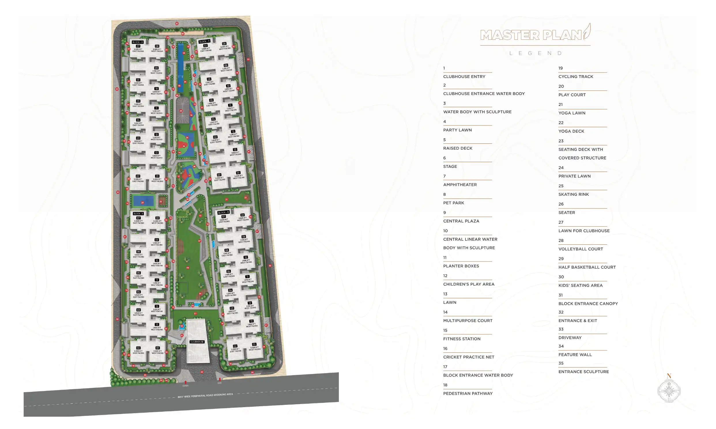 Oak Arcade Floor Plans & Layout