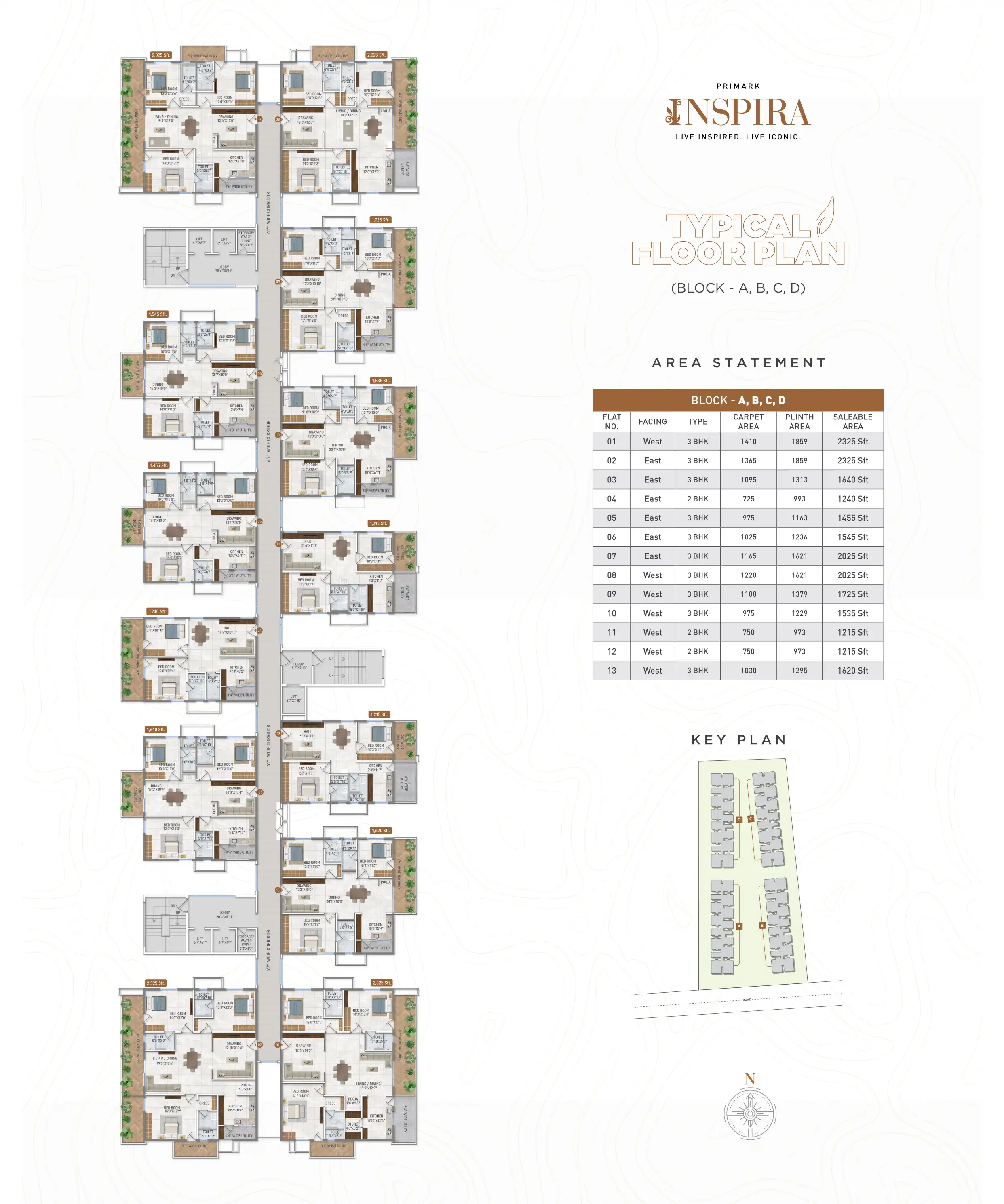 Oak Arcade Floor Plans & Layout