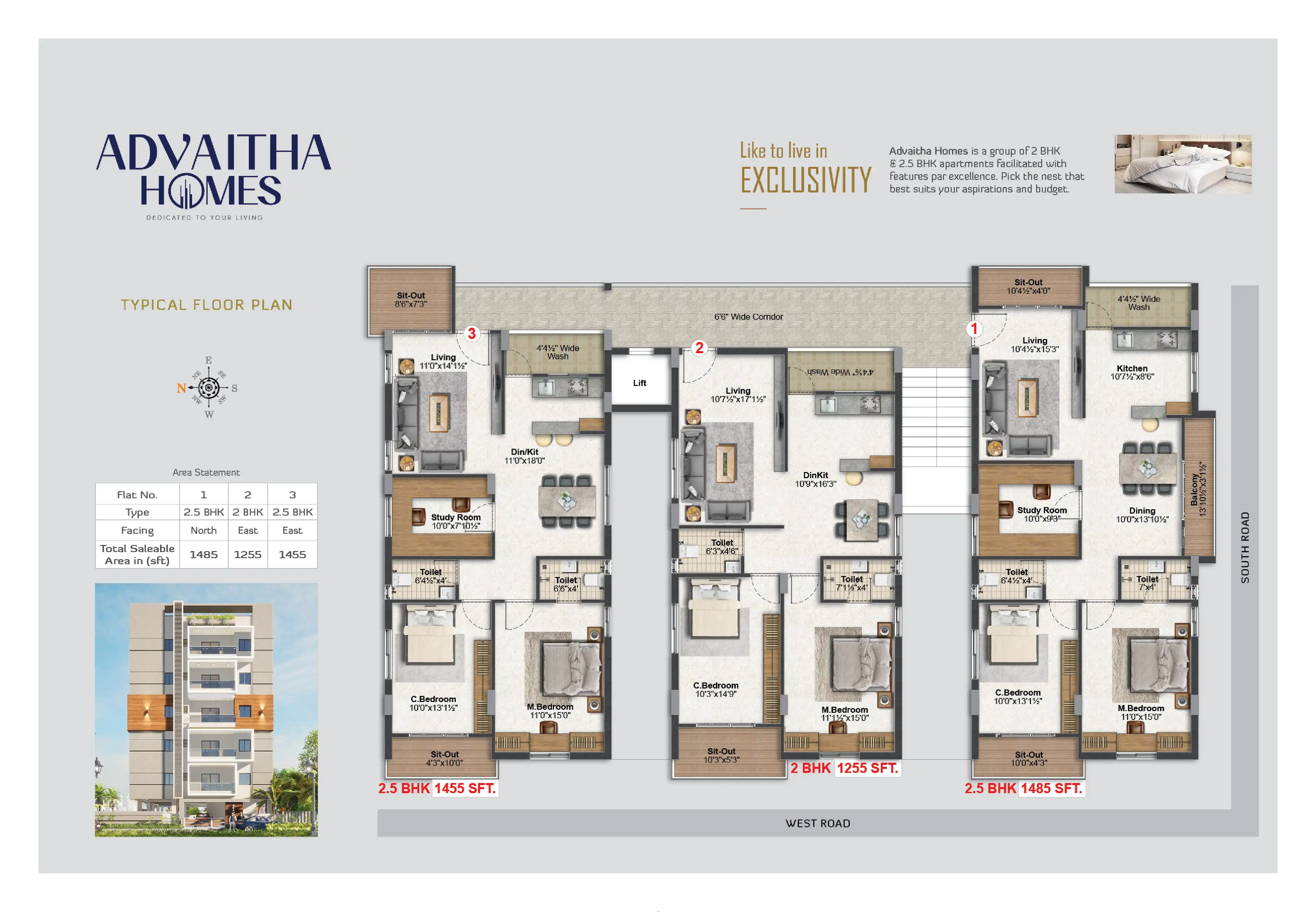 Advaitha Floor Plans & Layout