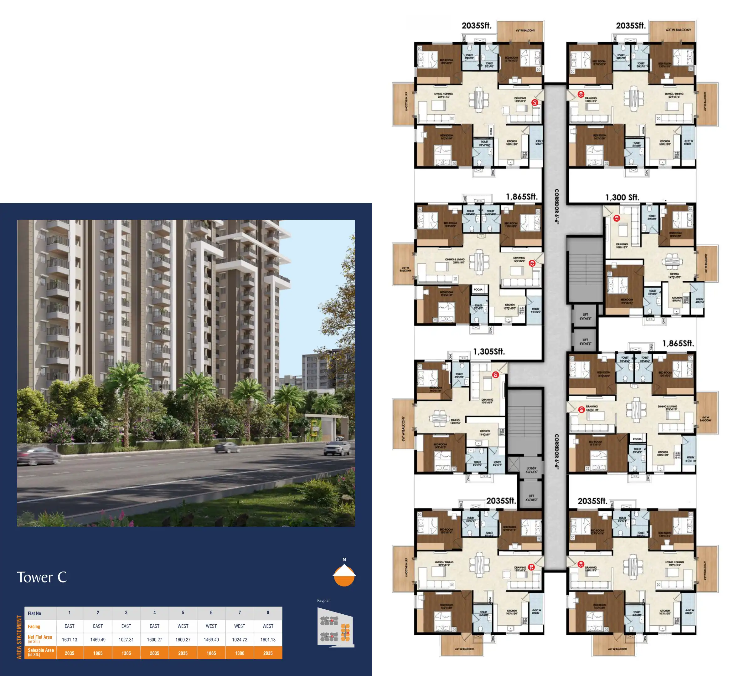Pranathis Kiara Floor Plans & Layout