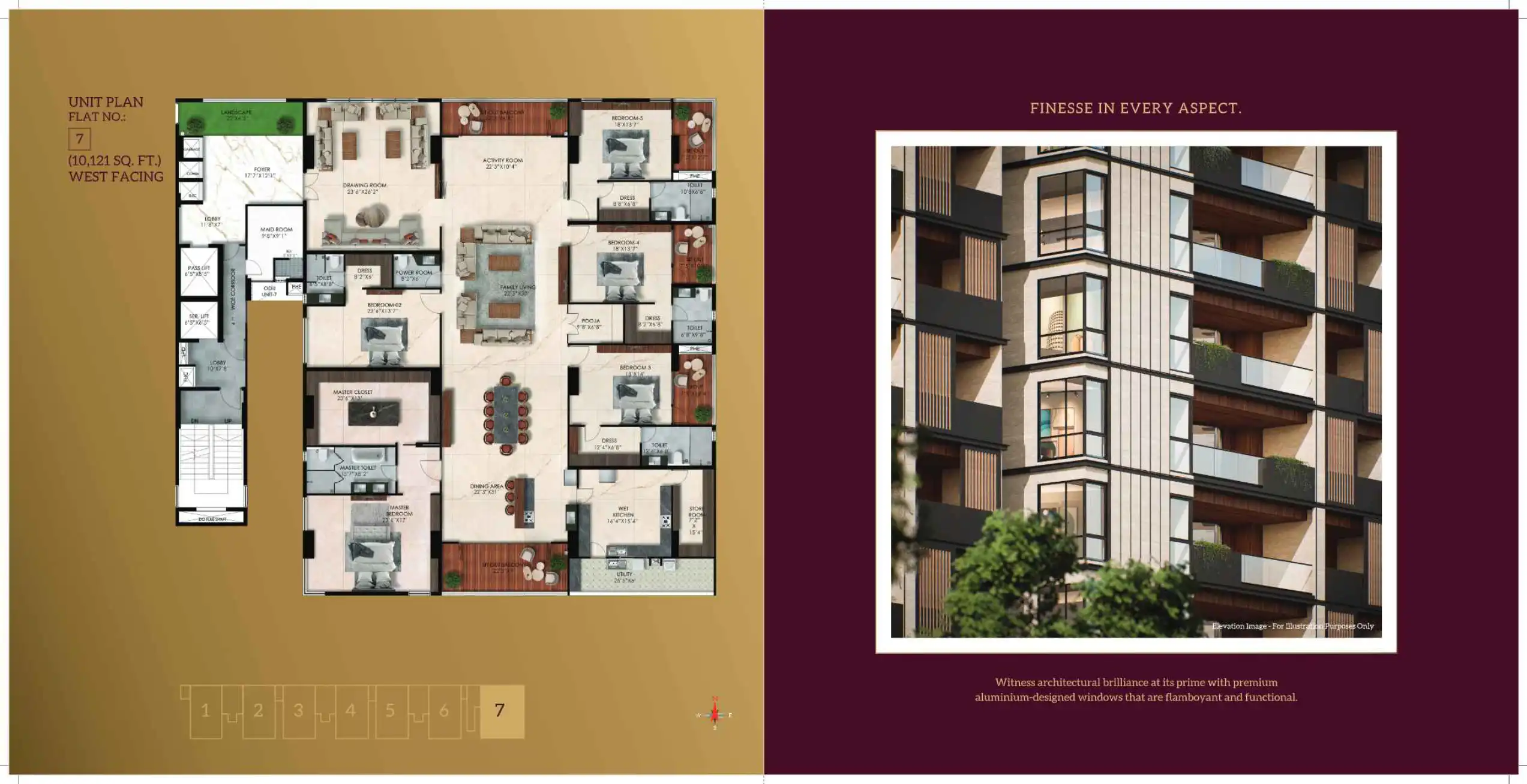Fuji And Paramount Floor Plans & Layout