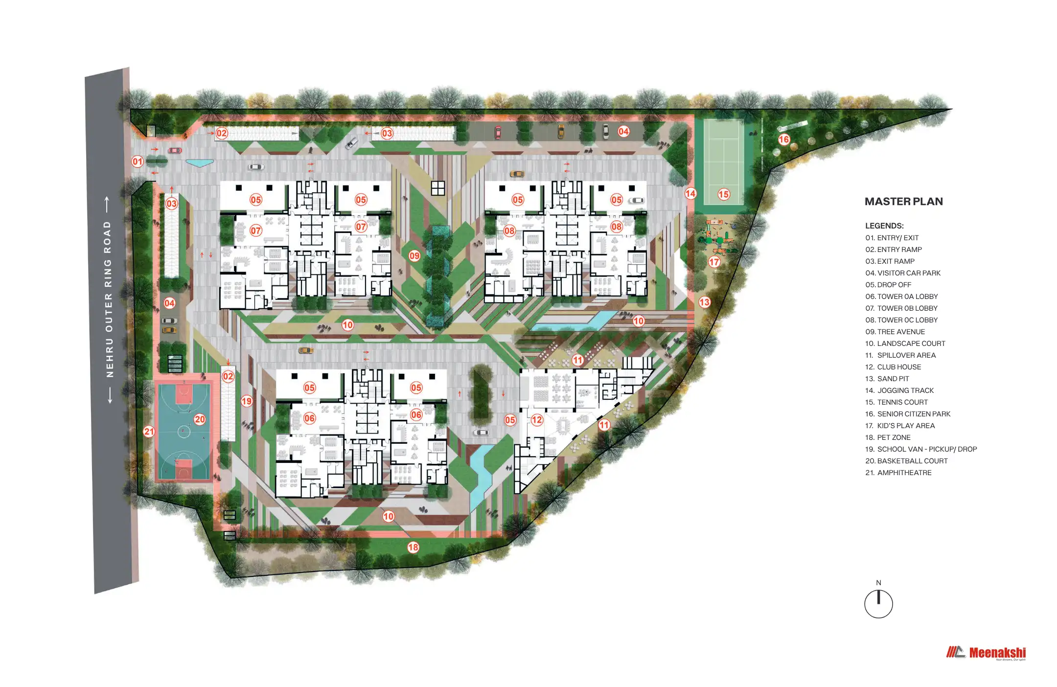 Elan by Meenakshi Floor Plans & Layout