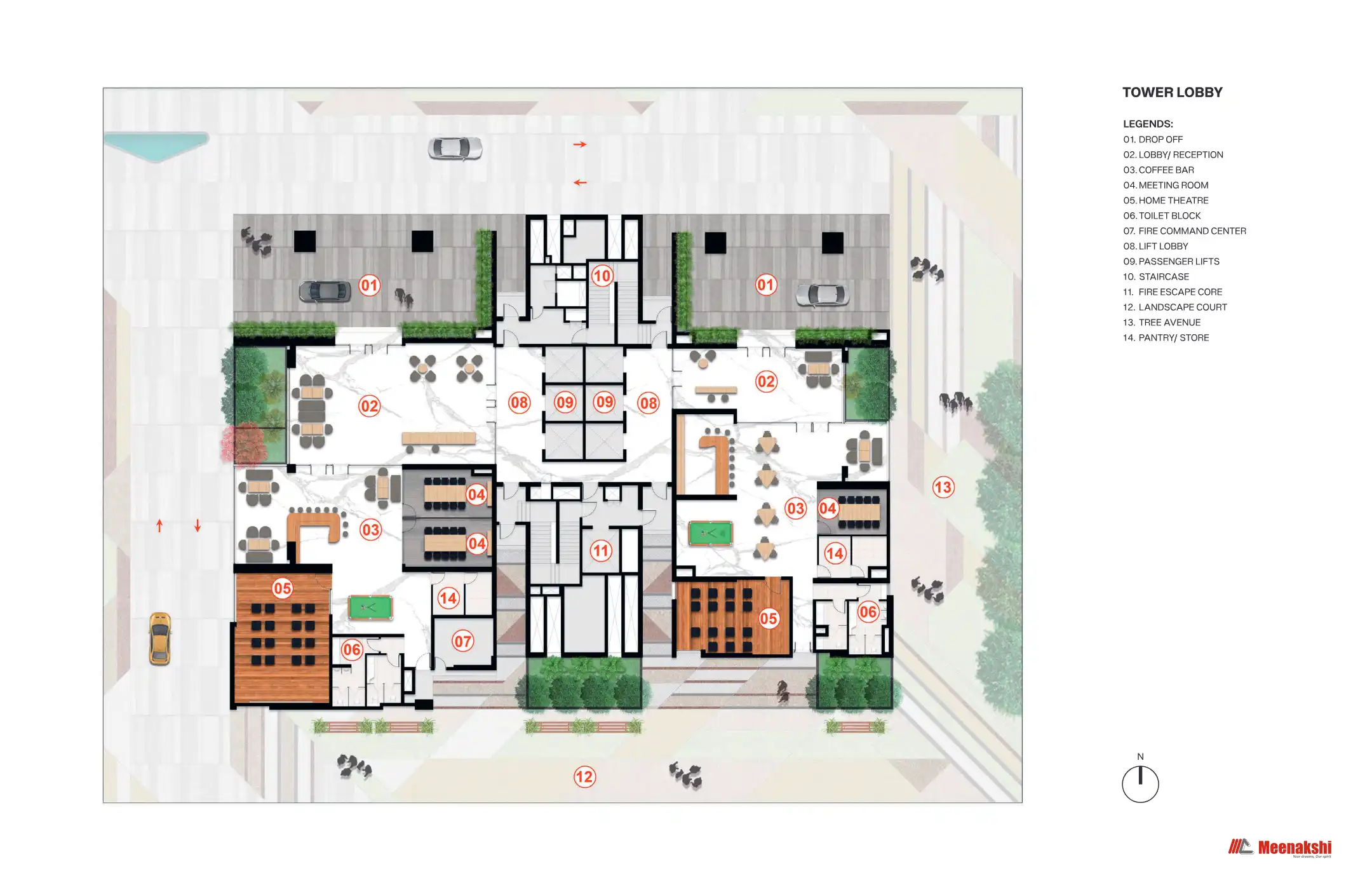 Elan by Meenakshi Floor Plans & Layout