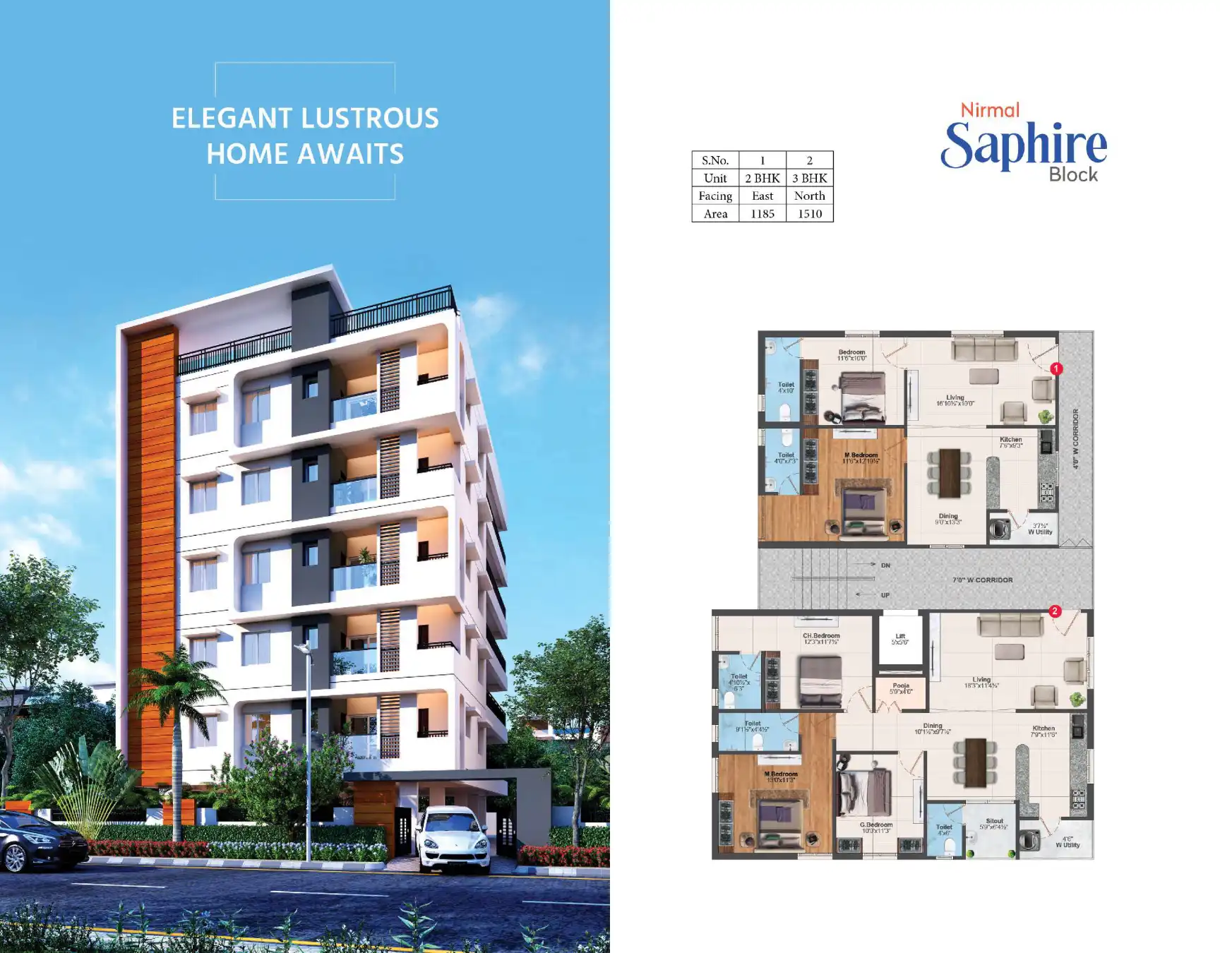 Nirmal Emerald Floor Plans & Layout