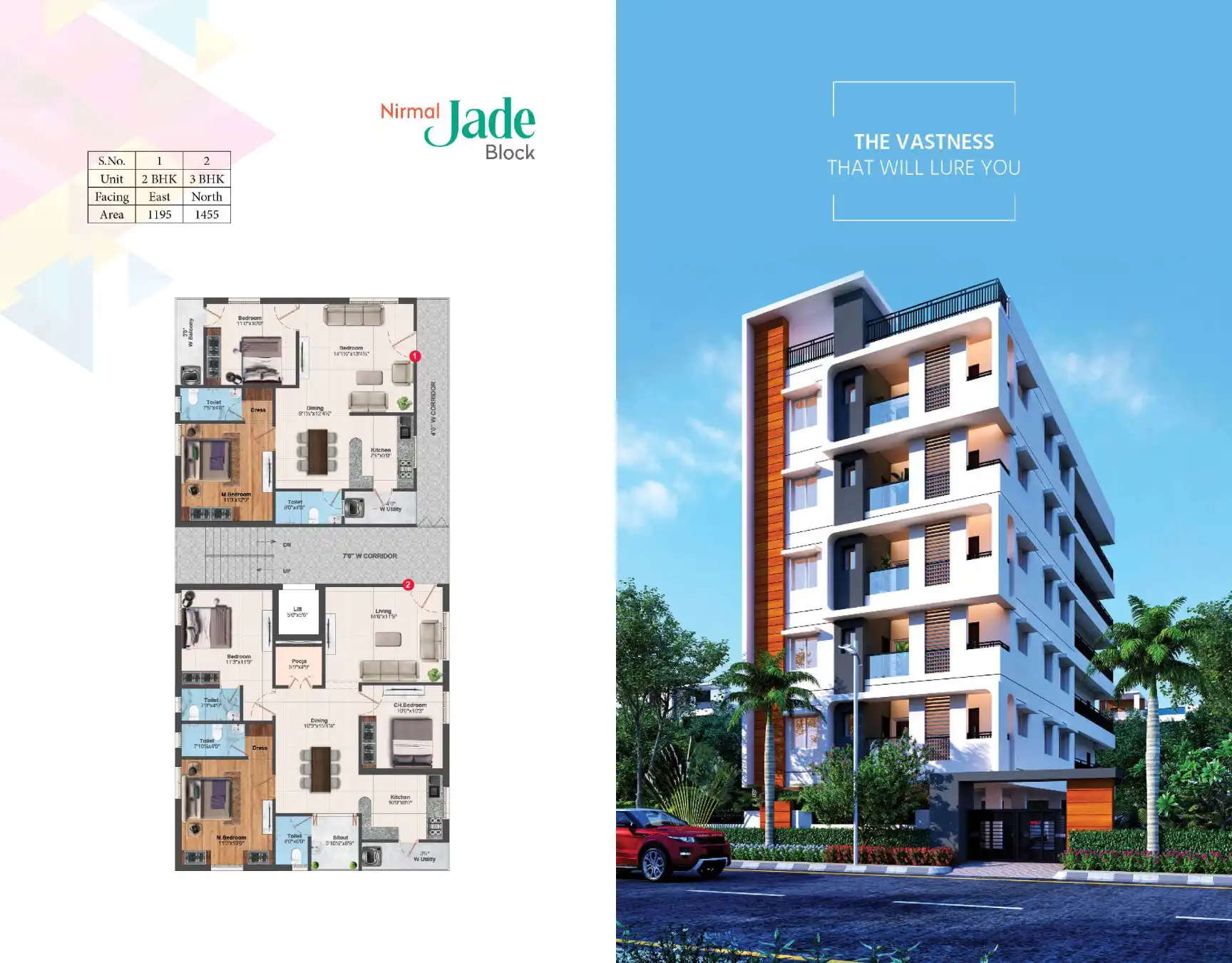 Nirmal Emerald Floor Plans & Layout