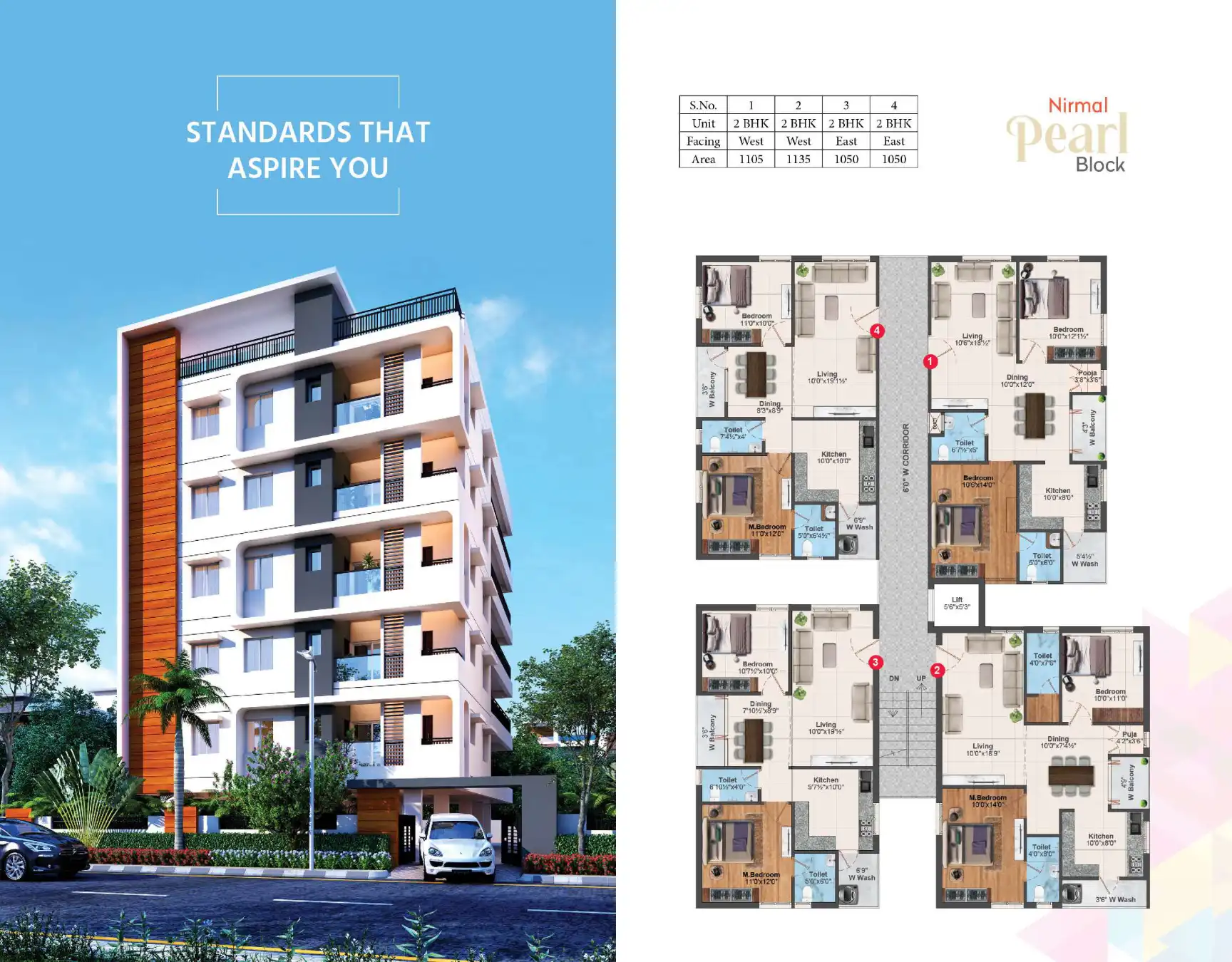 Nirmal Emerald Floor Plans & Layout