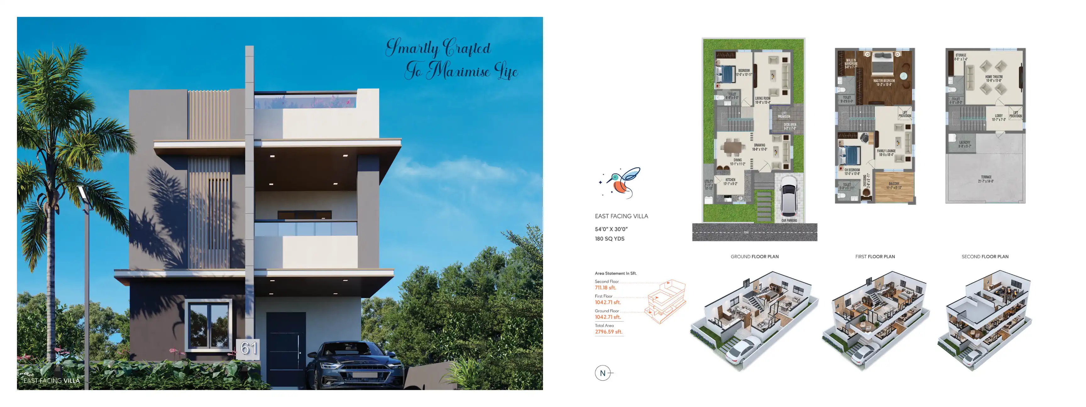 Siva Sai Infra Myra Floor Plans & Layout
