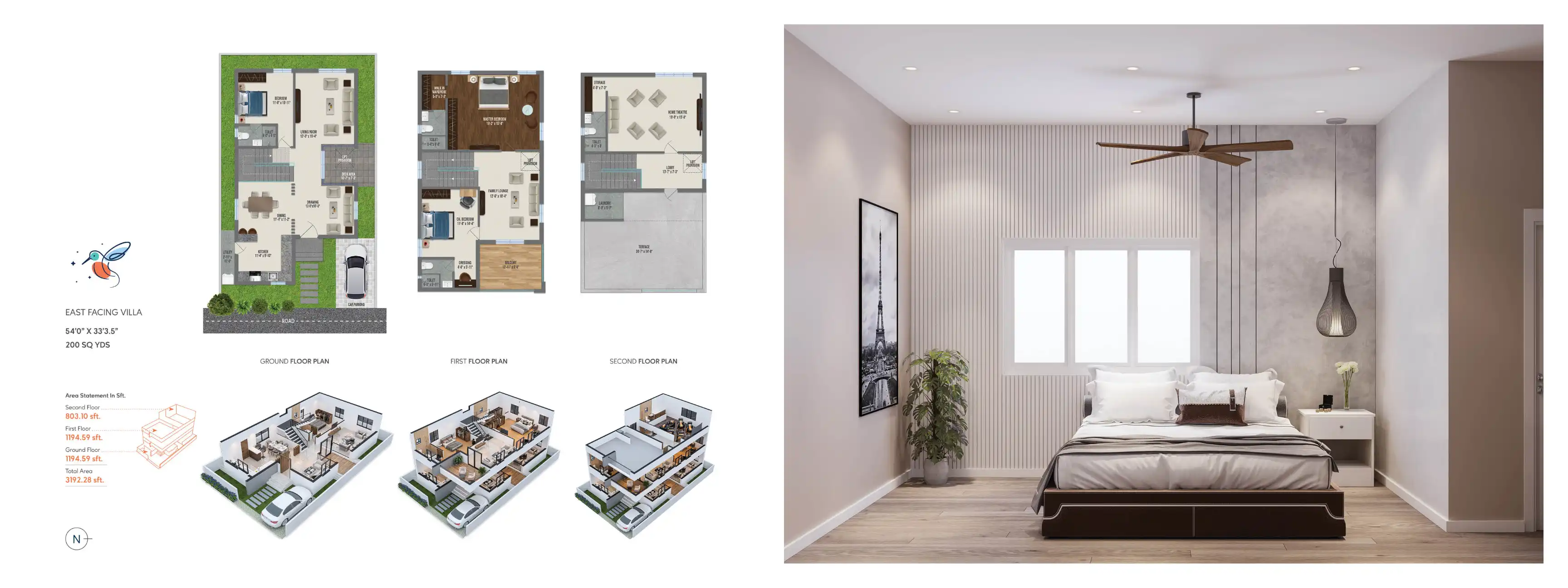 Siva Sai Infra Myra Floor Plans & Layout