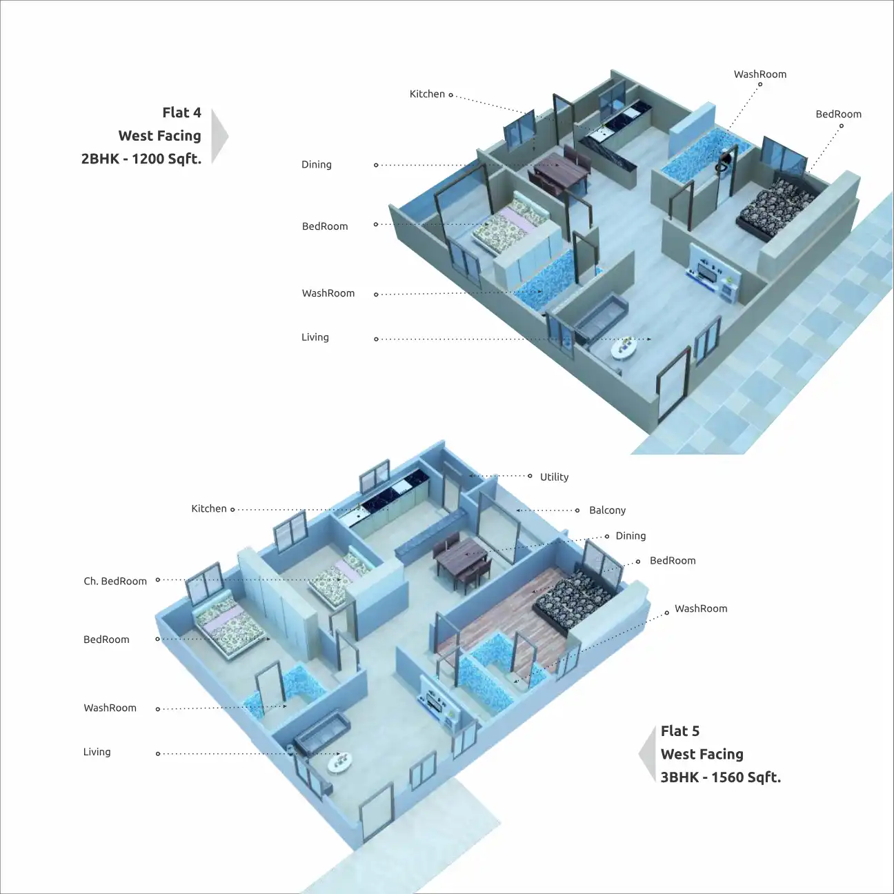 Aarna Pride Floor Plans & Layout