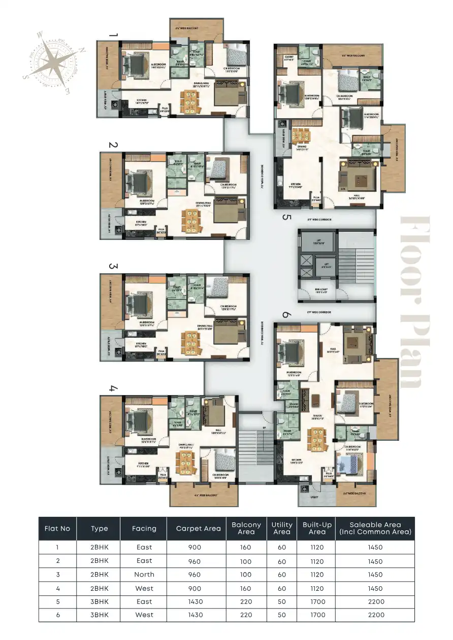 Shivani Homes Floor Plans & Layout