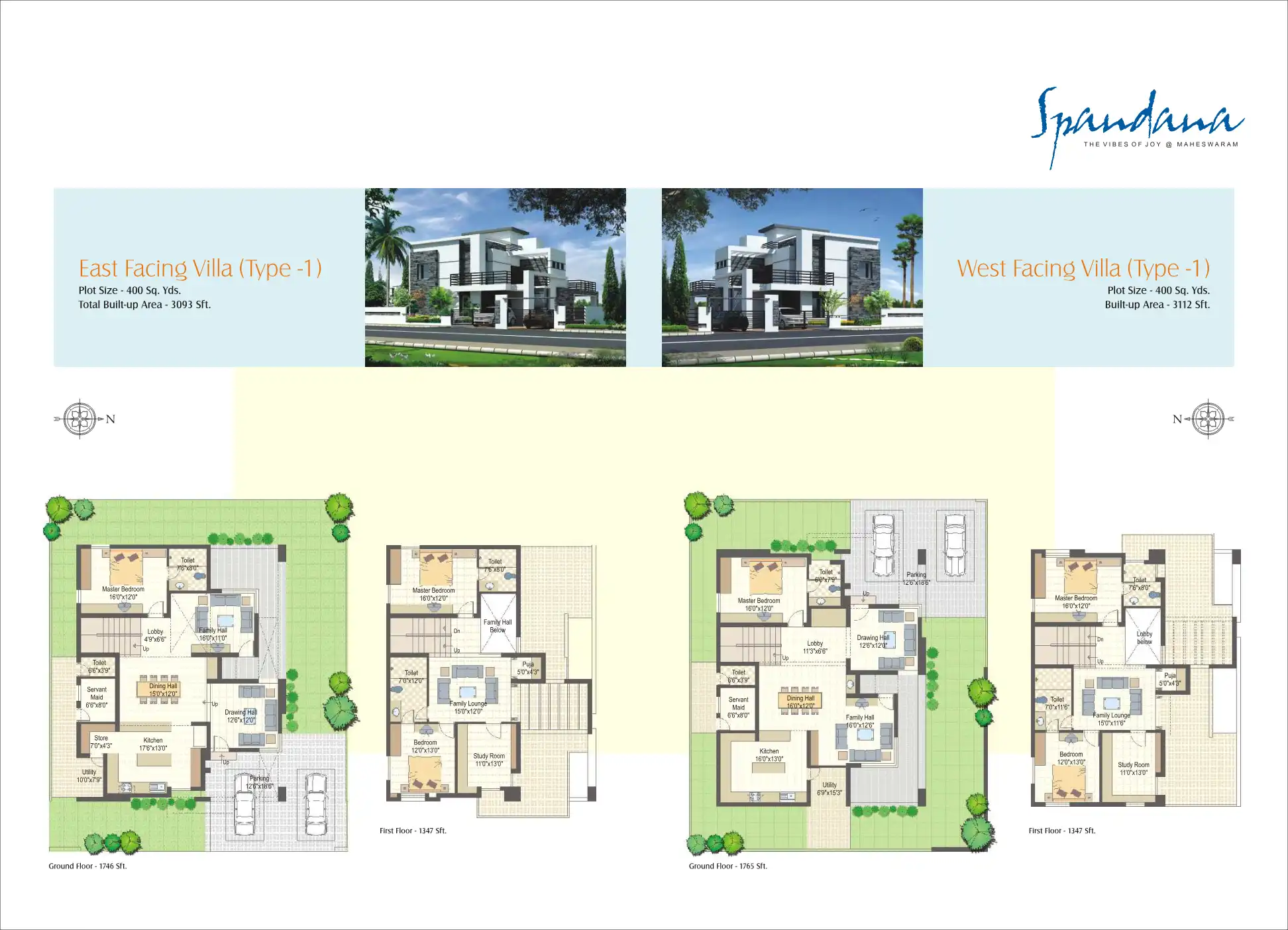Vision Spandana Floor Plans & Layout