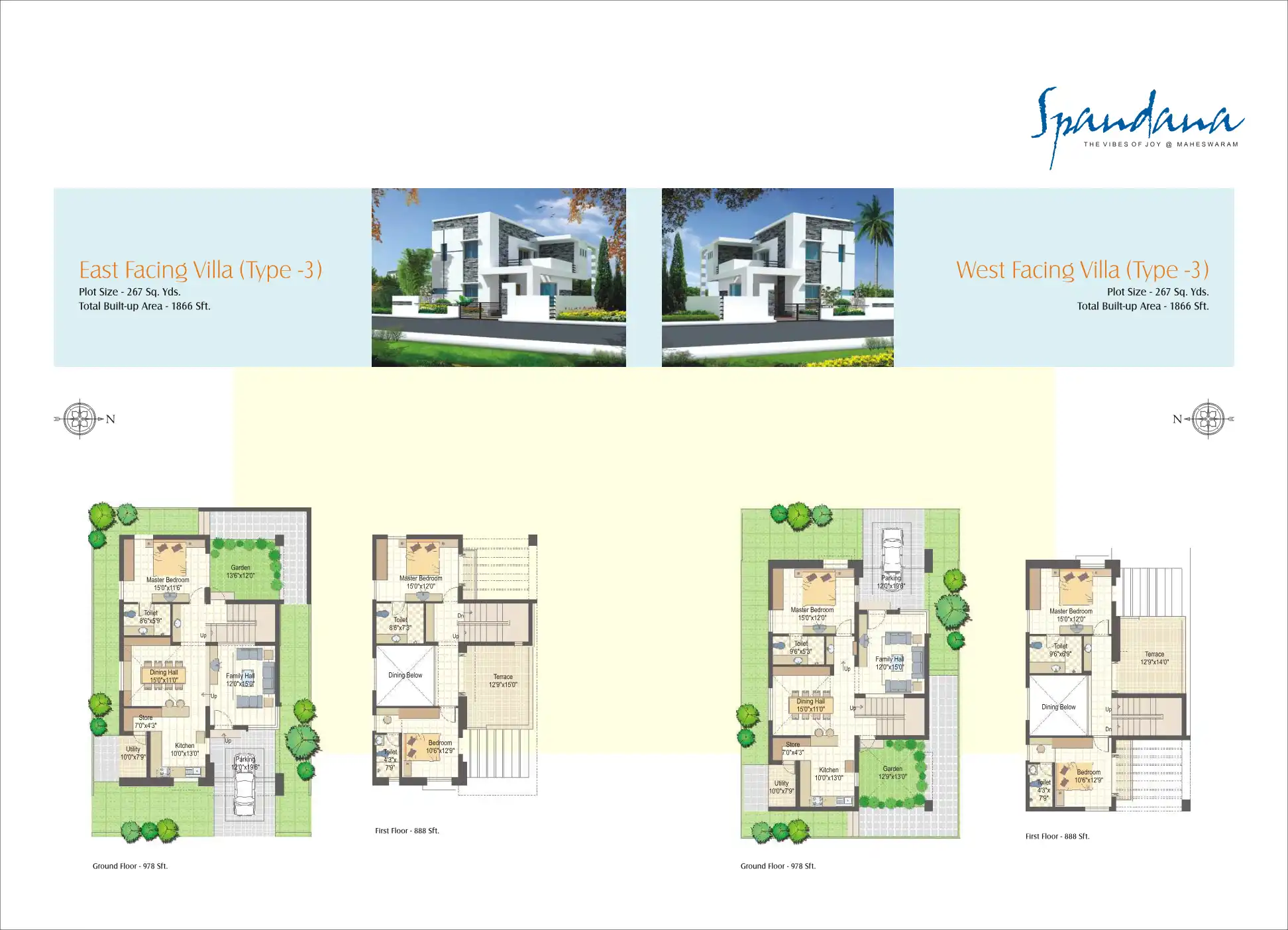 Vision Spandana Floor Plans & Layout