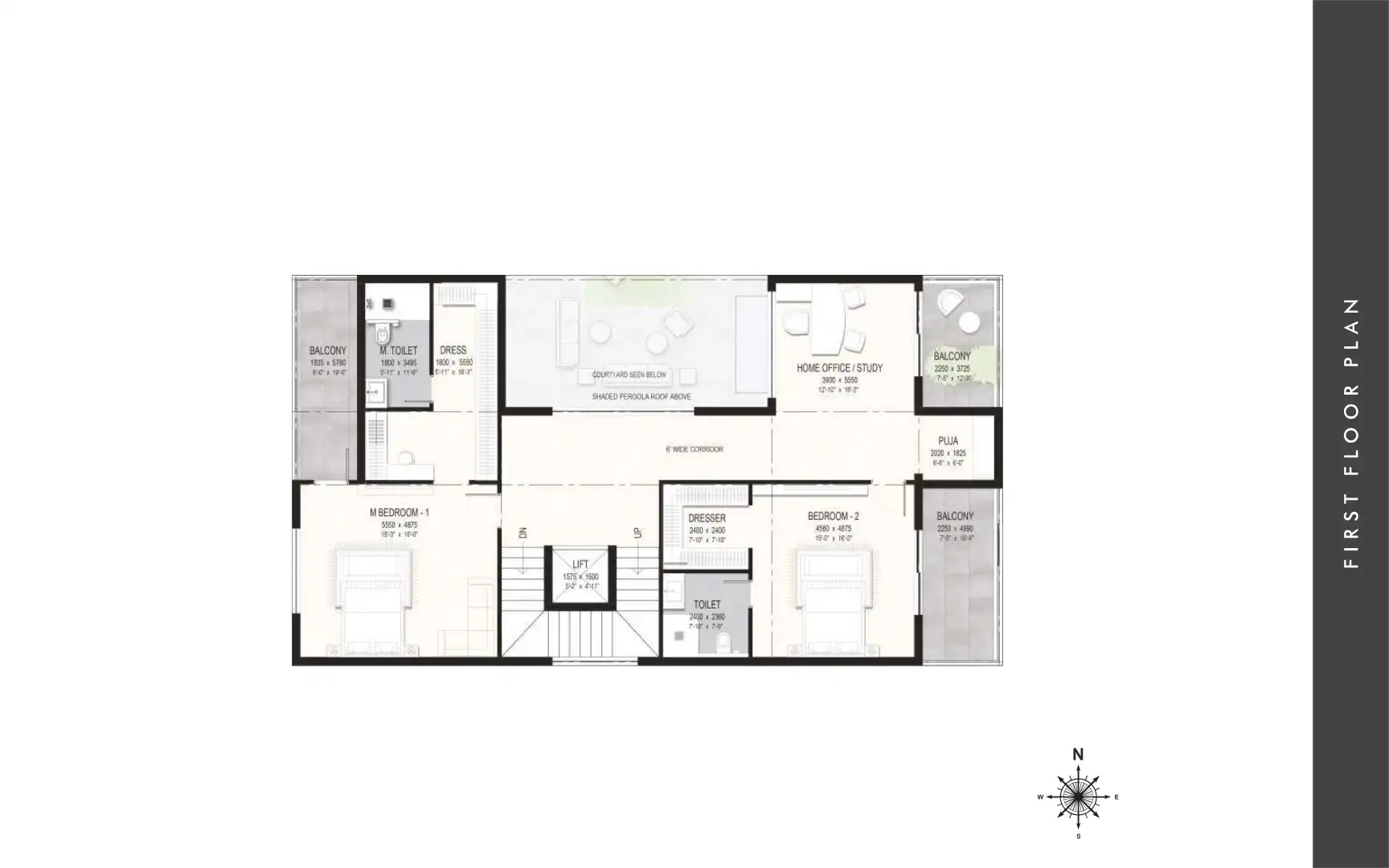 Elevated Homes Floor Plans & Layout