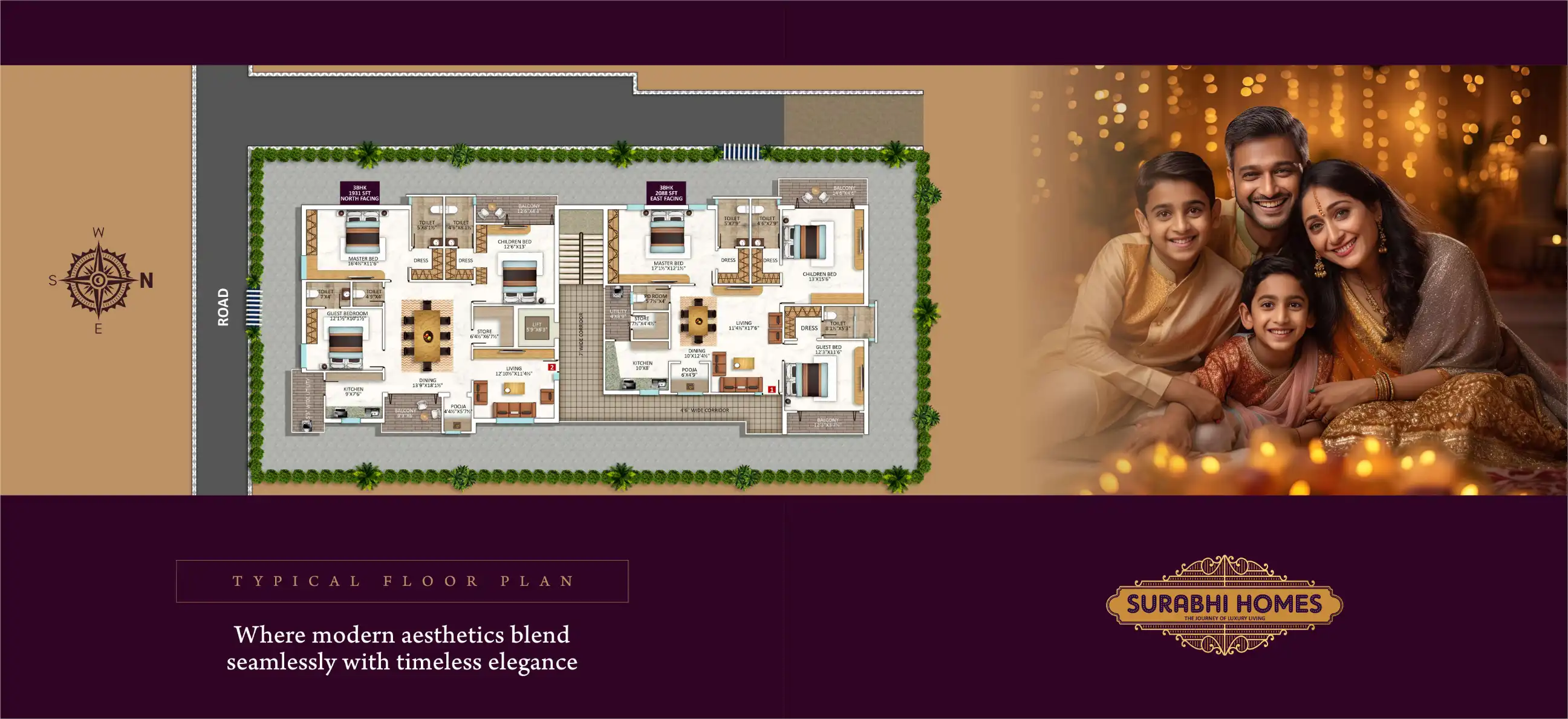 Shri Vihar Floor Plans & Layout
