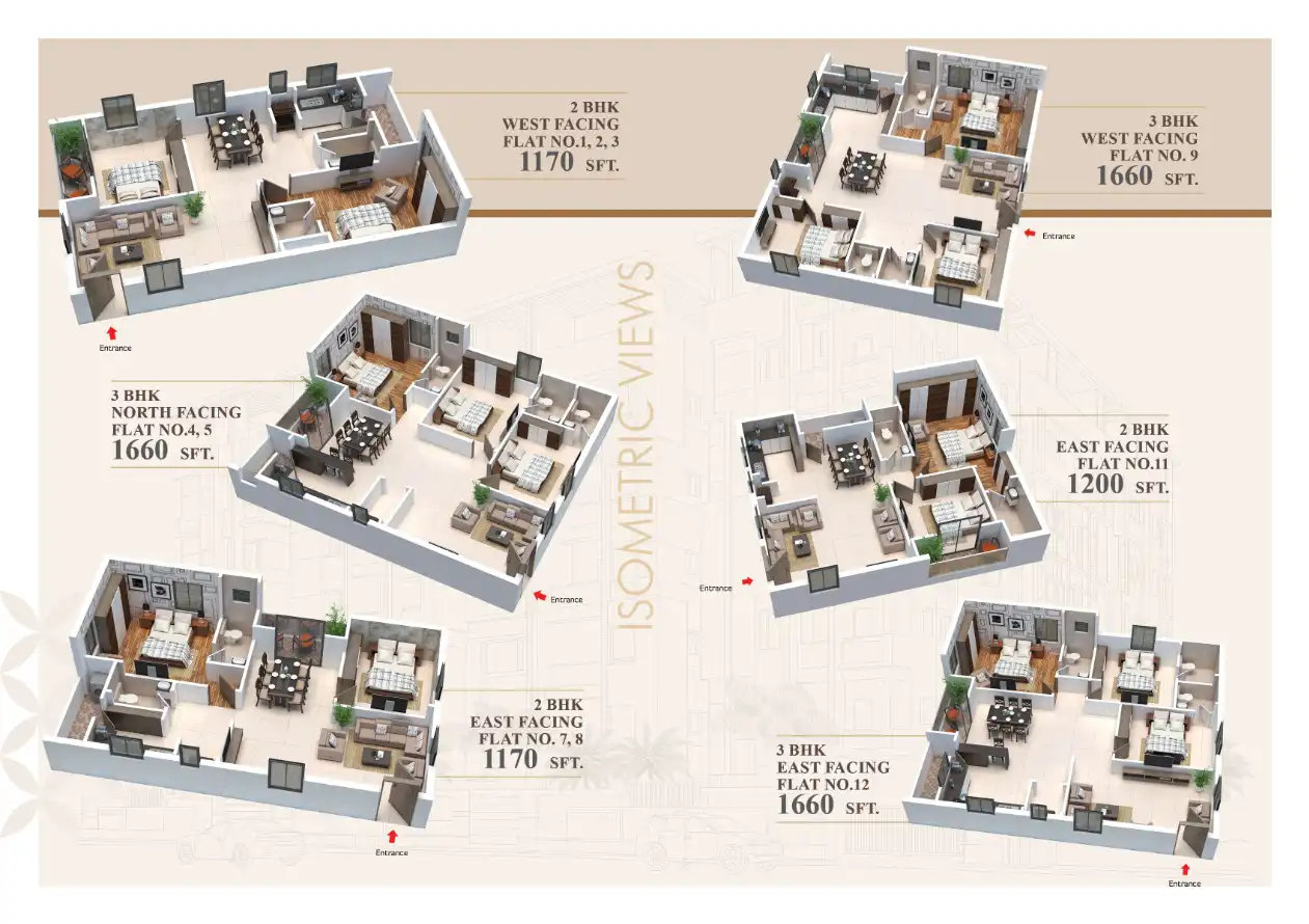Aadhyas Brundavan Floor Plans & Layout