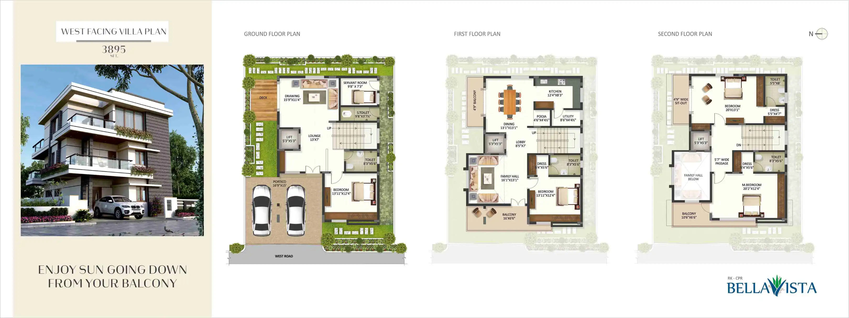 R K Towers Floor Plans & Layout