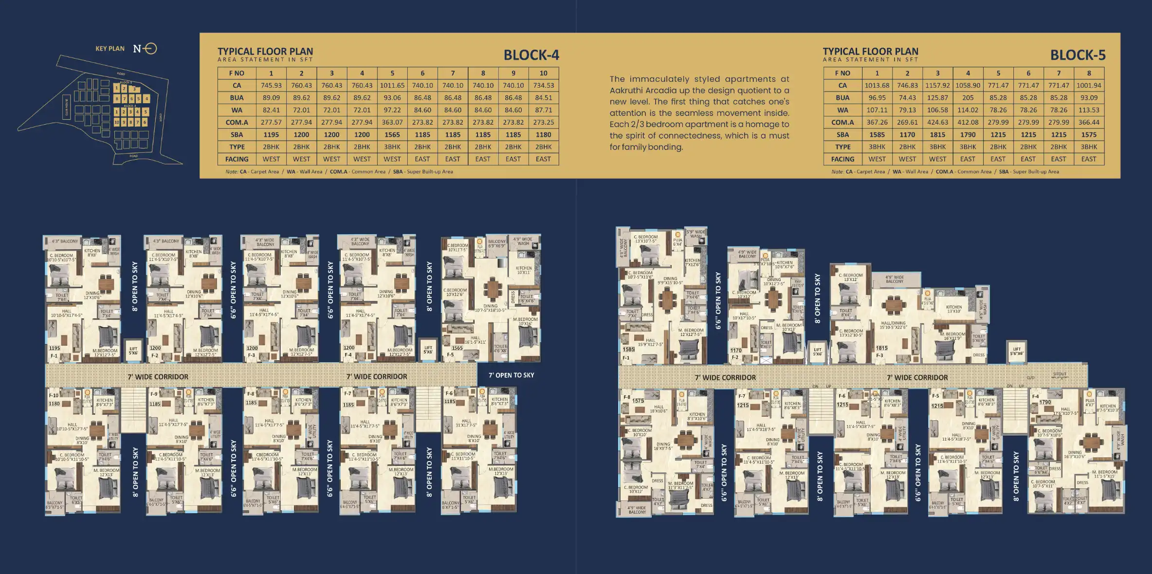 Aakruthi Arcadia Floor Plans & Layout
