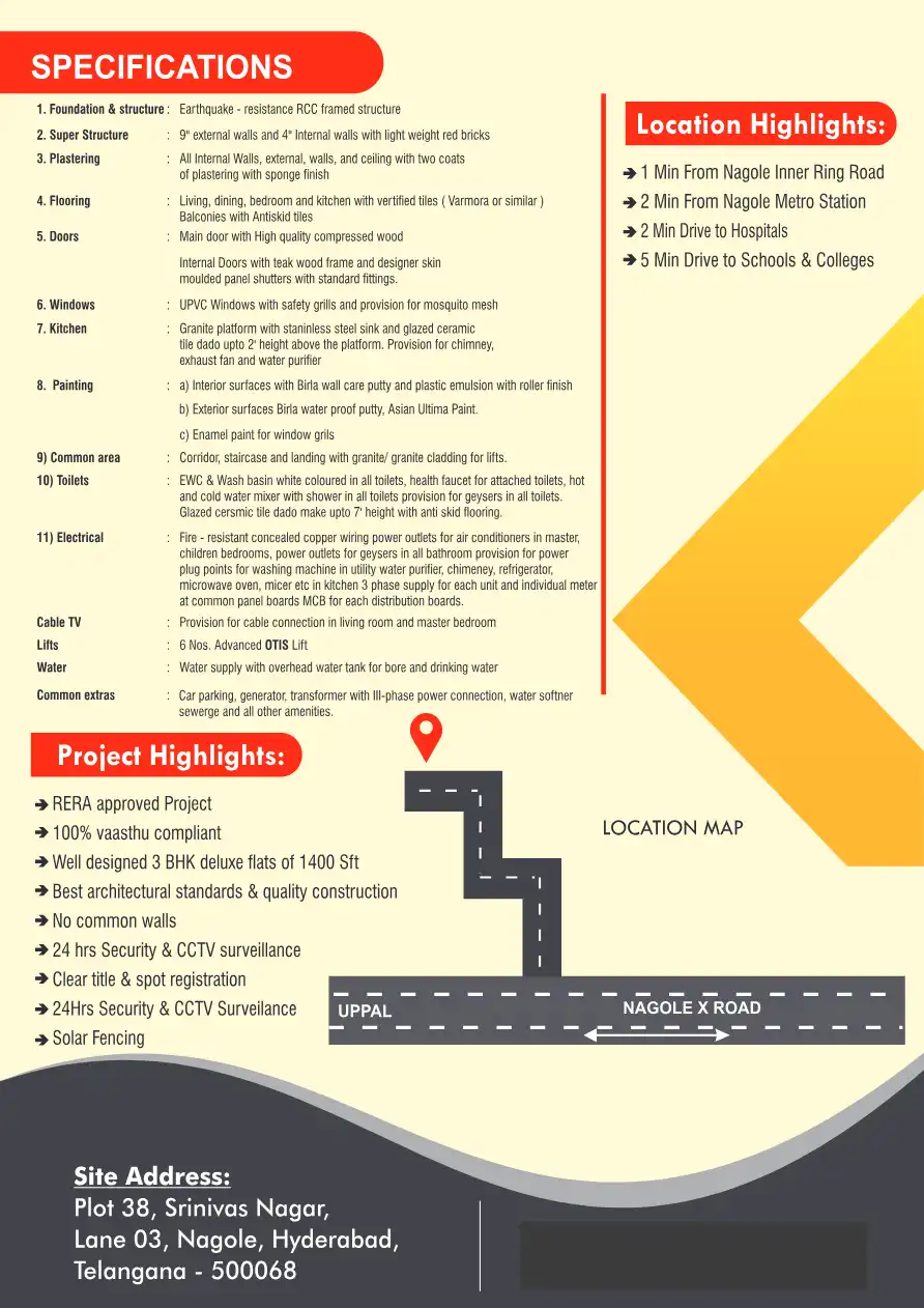 Lakshmi SV Casa Floor Plans & Layout