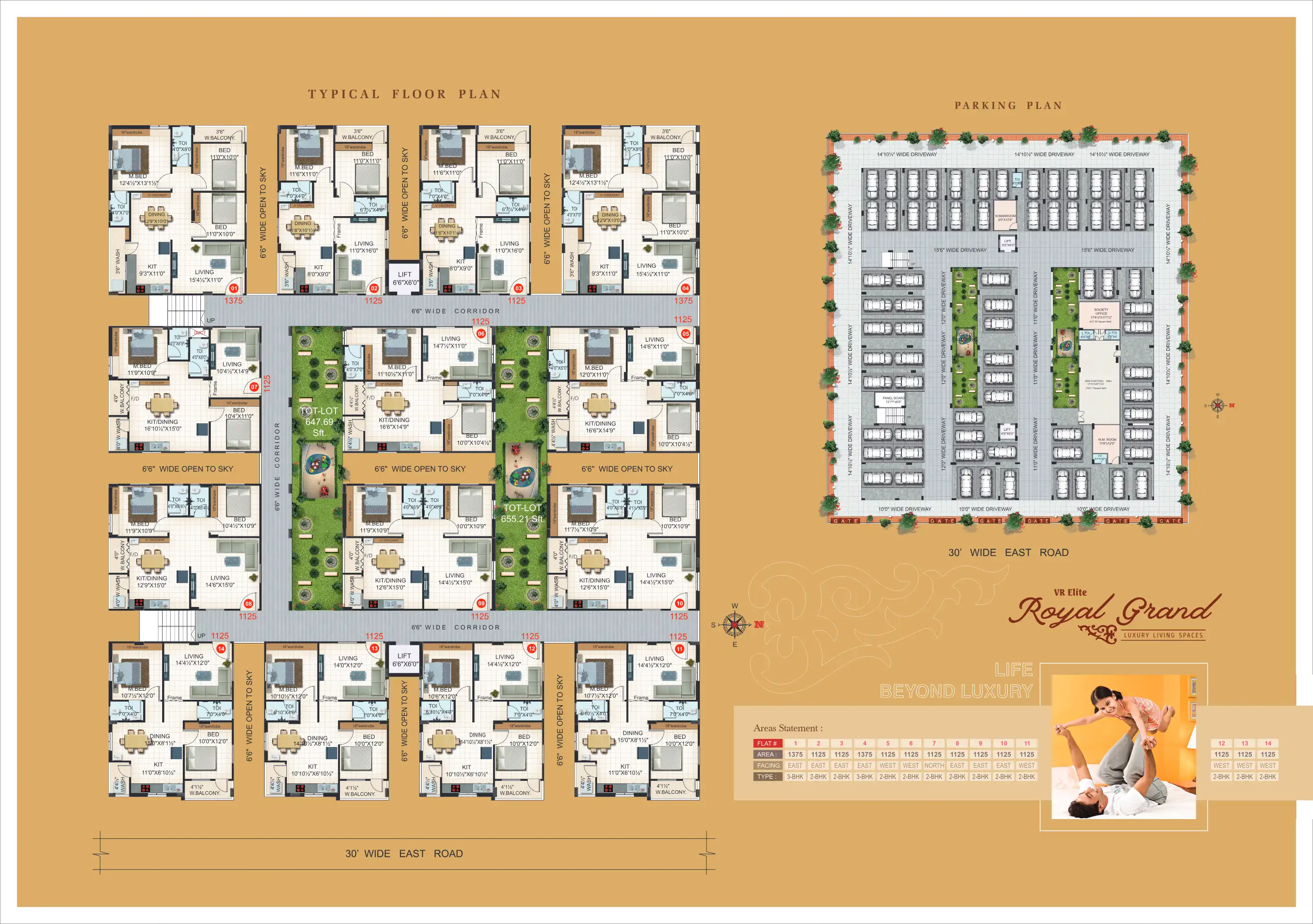 Royal Space Floor Plans & Layout