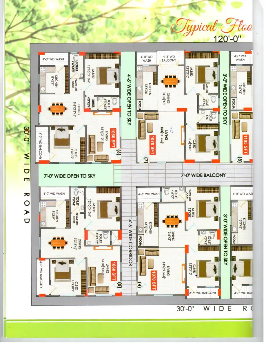 Srinivasa Nilayam Floor Plans & Layout