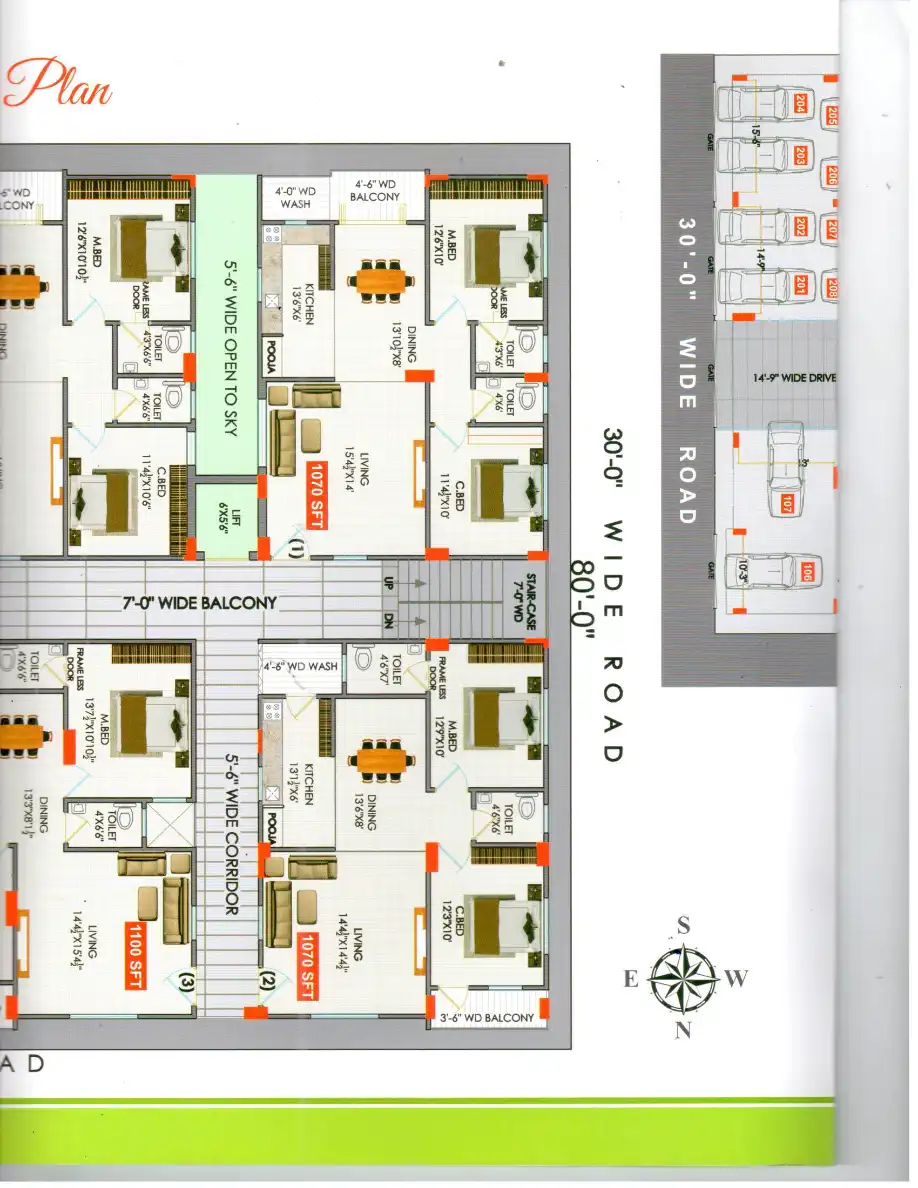 Srinivasa Nilayam Floor Plans & Layout