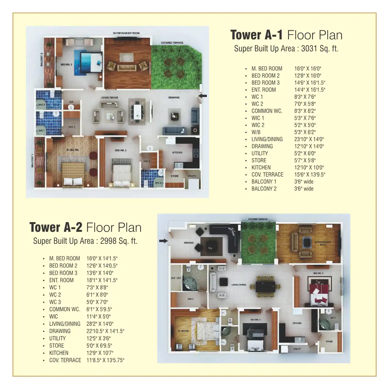 Valencia Floor Plans & Layout