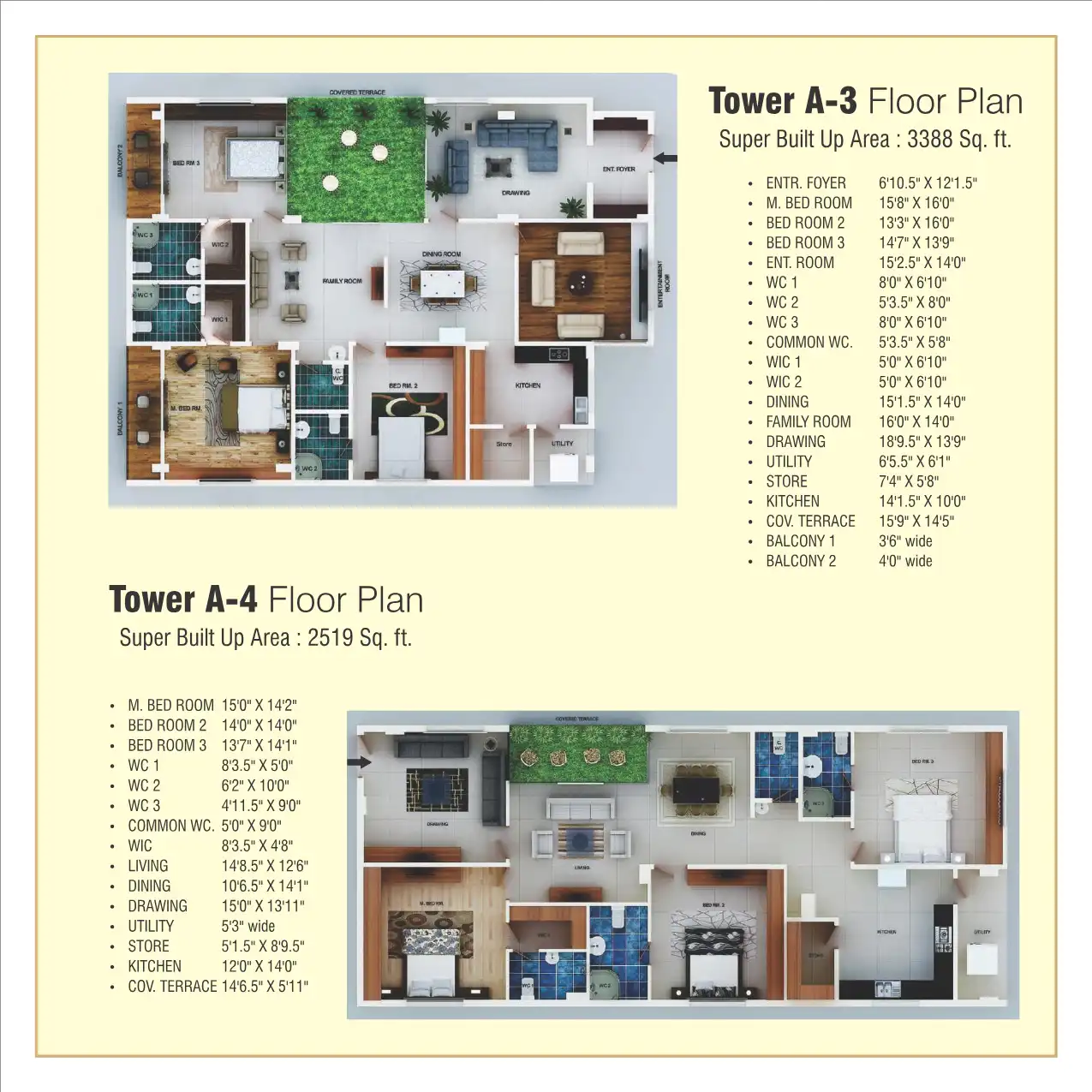 Valencia Floor Plans & Layout