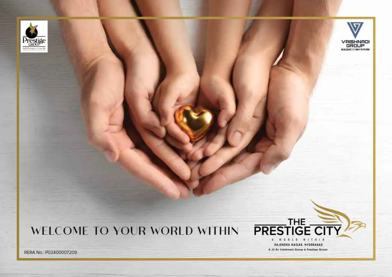 The Prestige City Hyderabad - Villas project blurred background