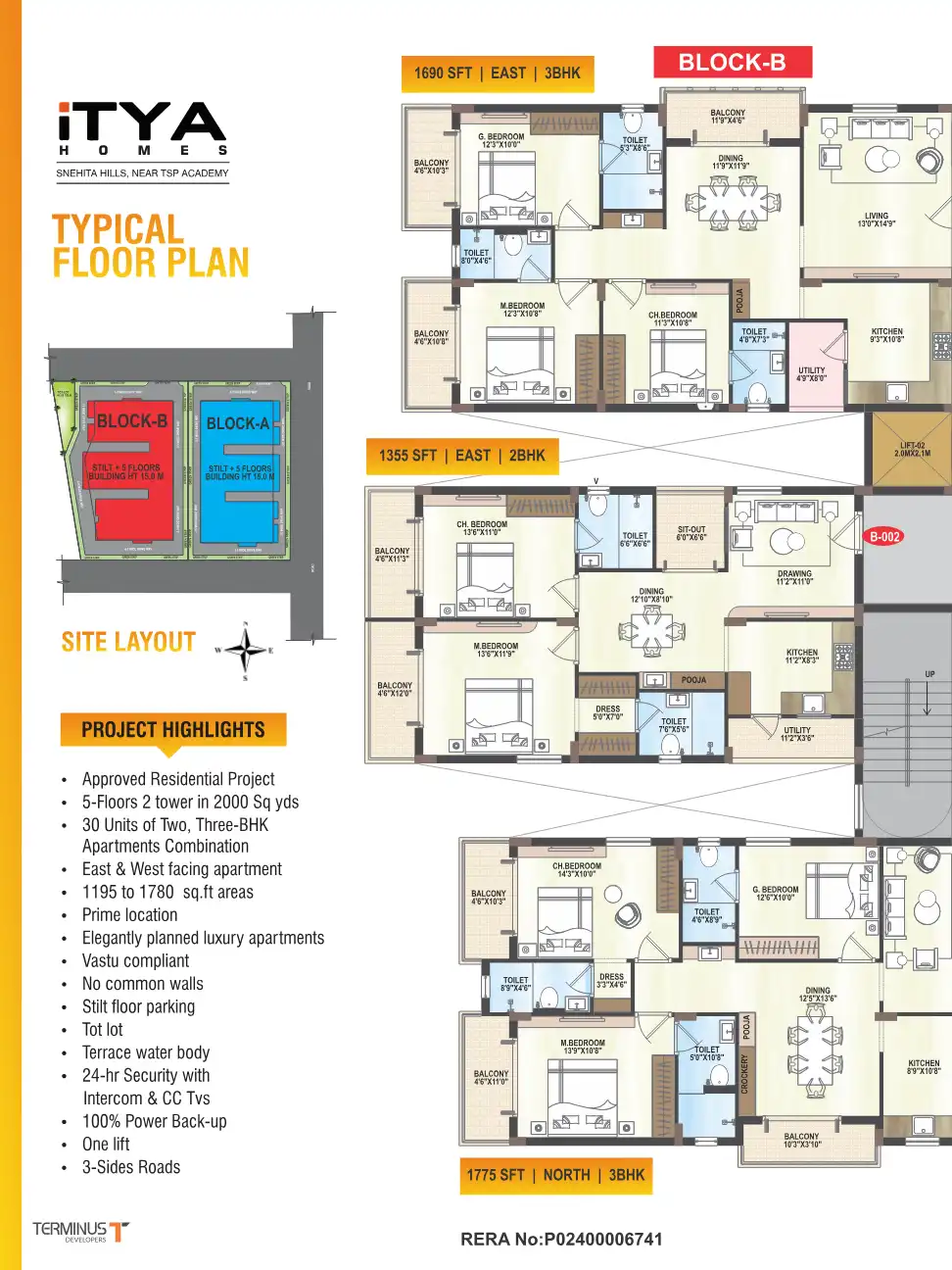 Itya Homes Floor Plans & Layout