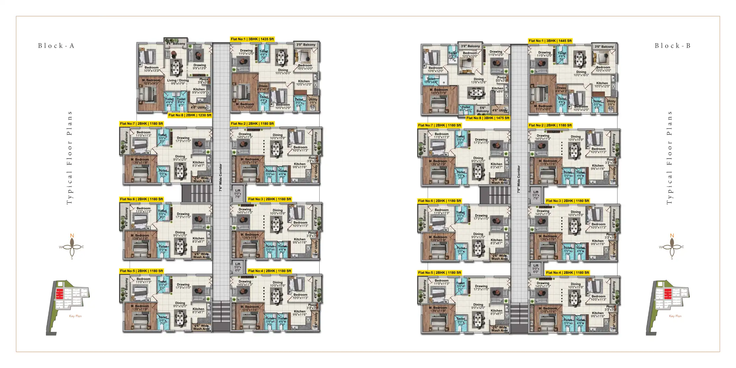Sai Brundhavan Floor Plans & Layout