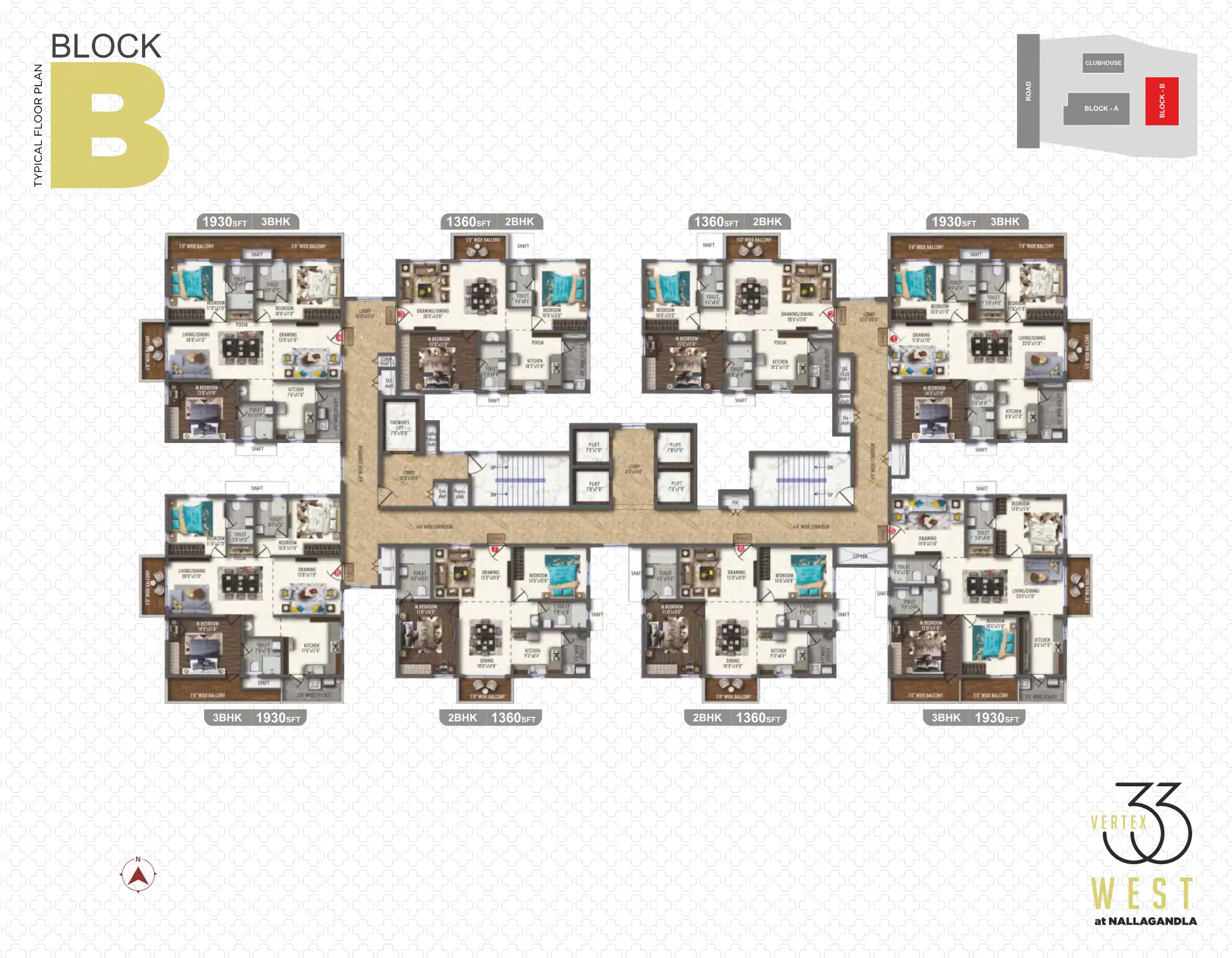 Vertex 33west Floor Plans & Layout