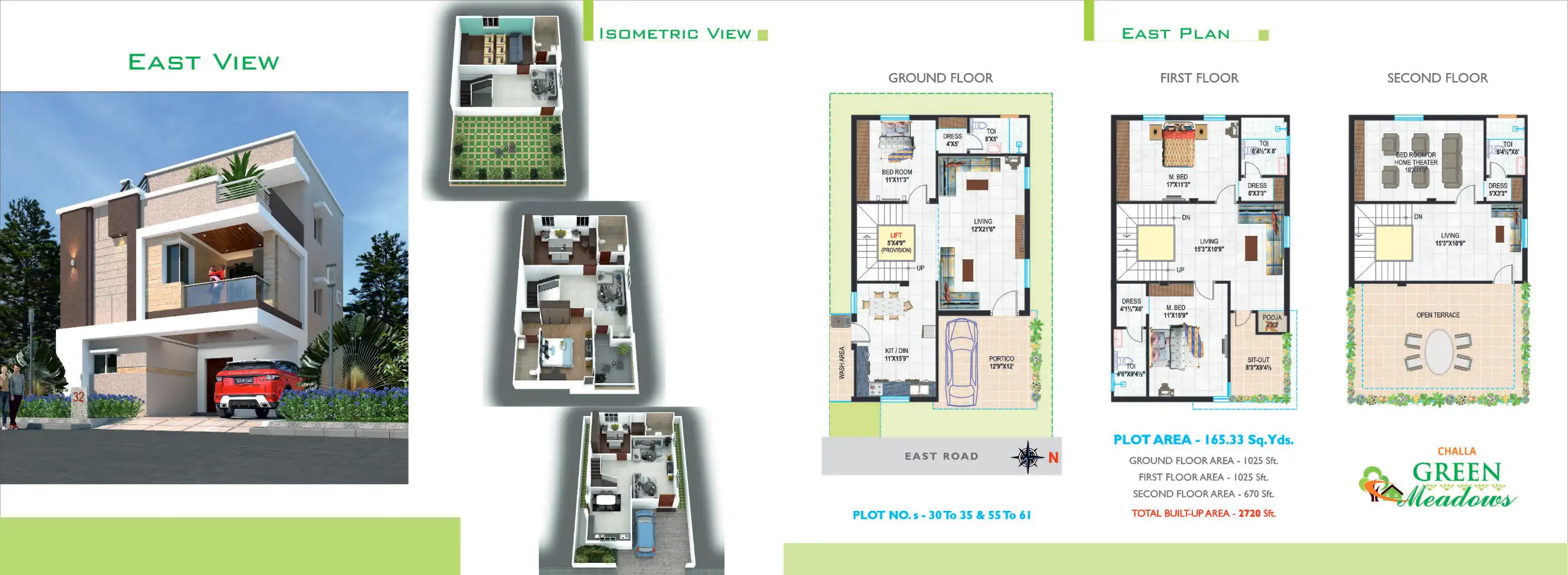 Challa Green Meadows Floor Plans & Layout