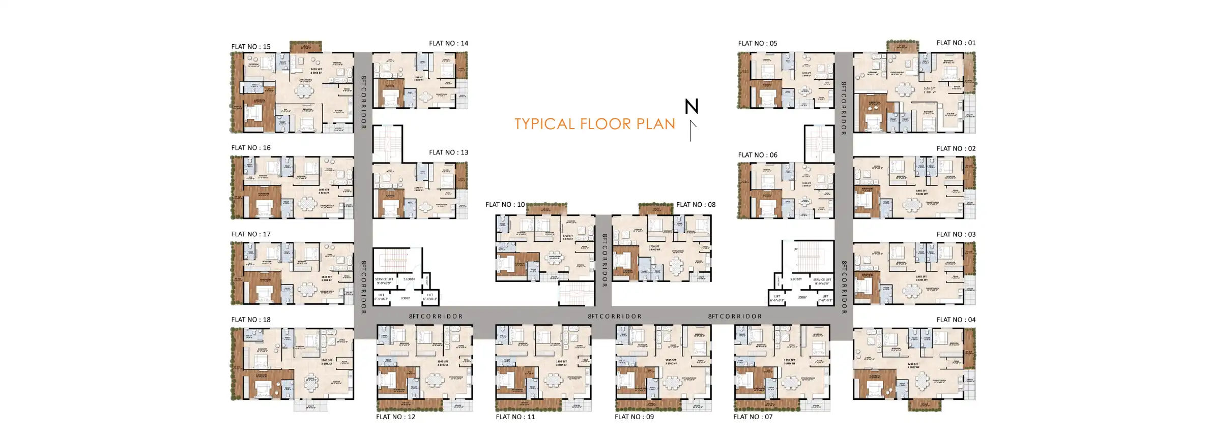 Ameya Rise Floor Plans & Layout