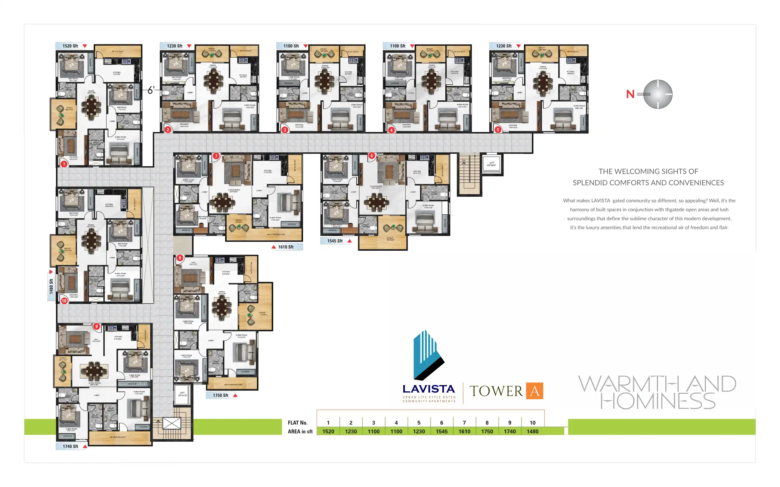 Sri Sai Balaji Enclave Floor Plans & Layout