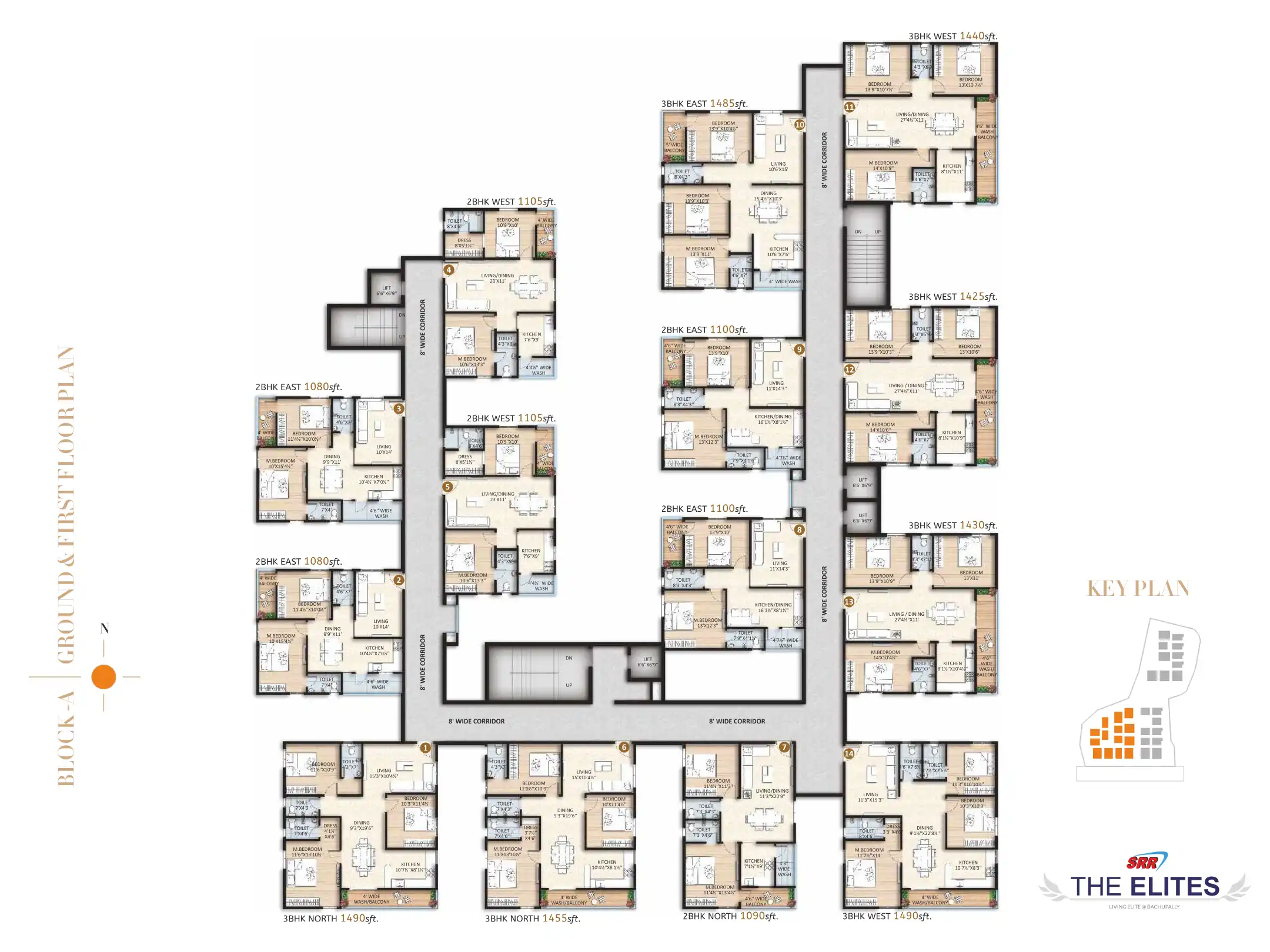 The Elite Enclave Floor Plans & Layout