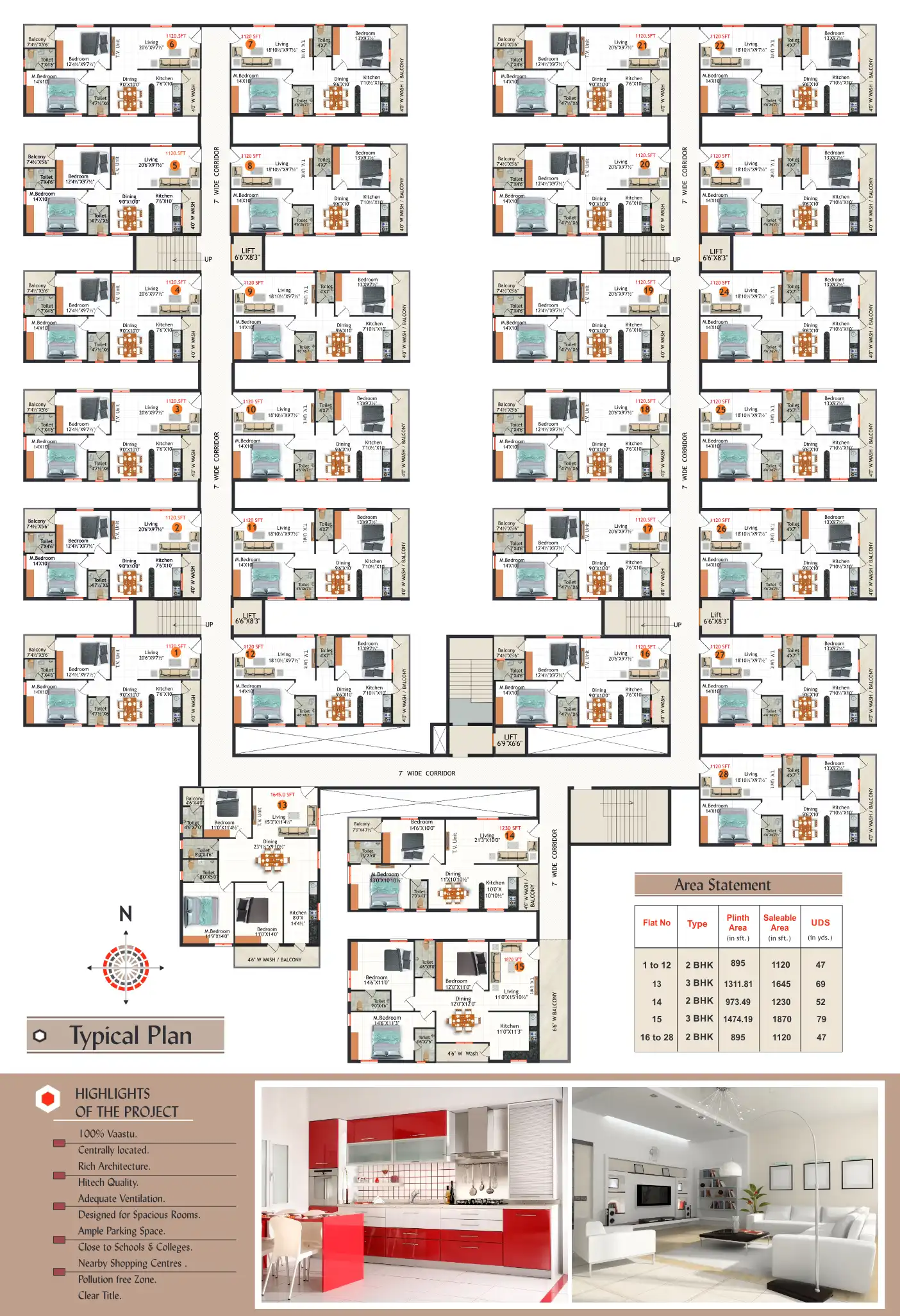 NR Infinity A Floor Plans & Layout